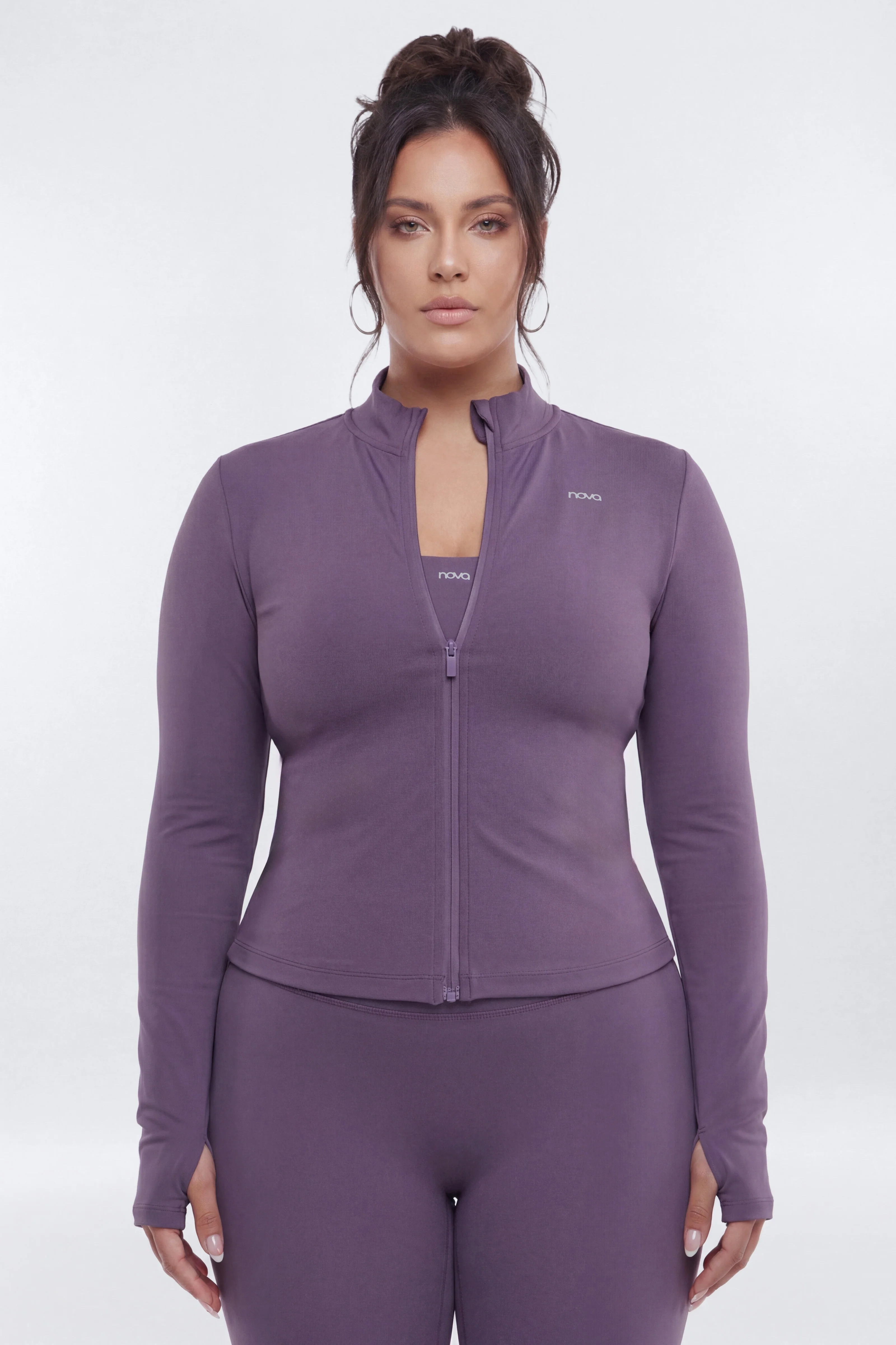 CloudForm™ Long Sleeve Full Zip Jacket - Iris - Image 5