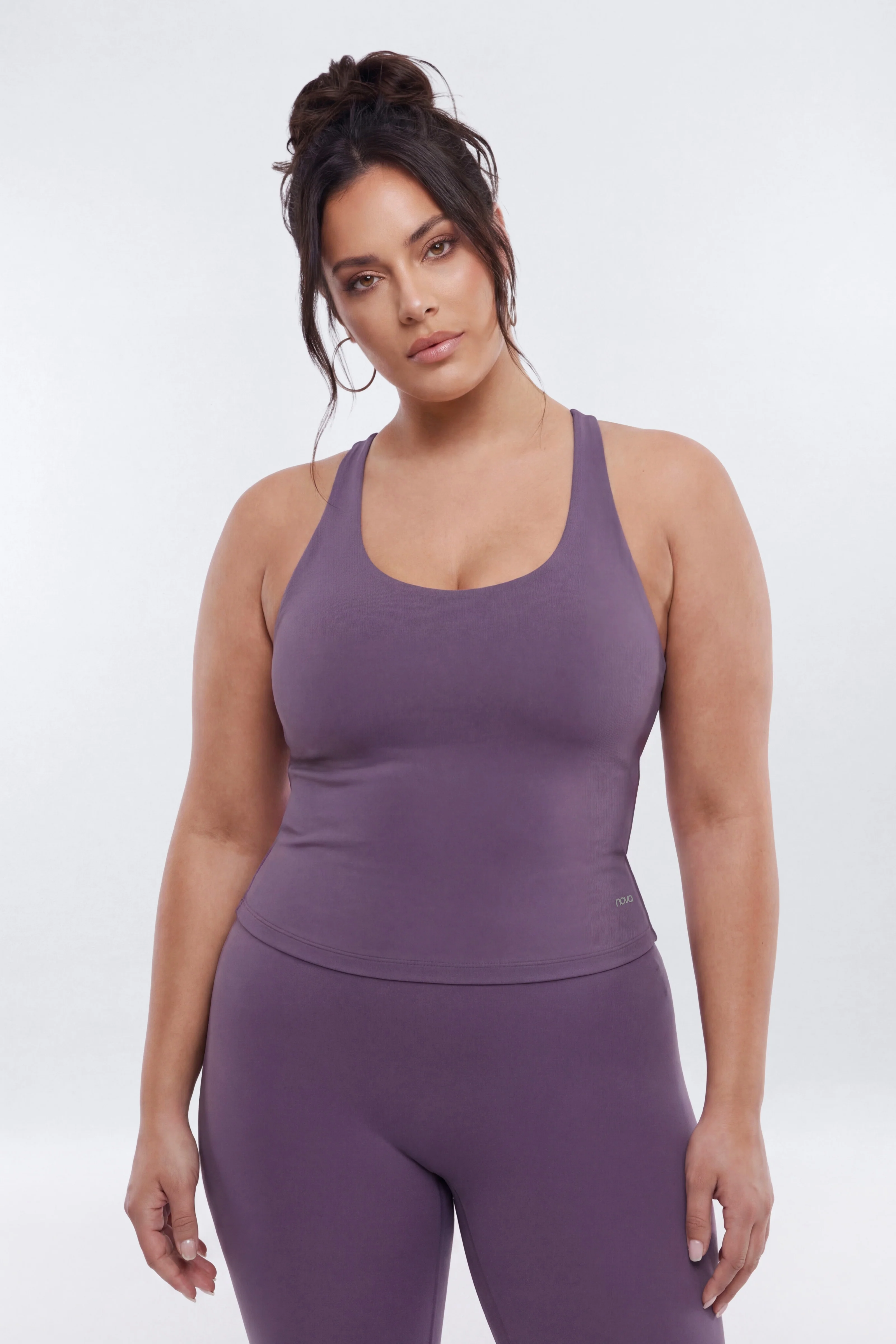 CloudForm™ Racer Back Sports Top - Iris - Image 5