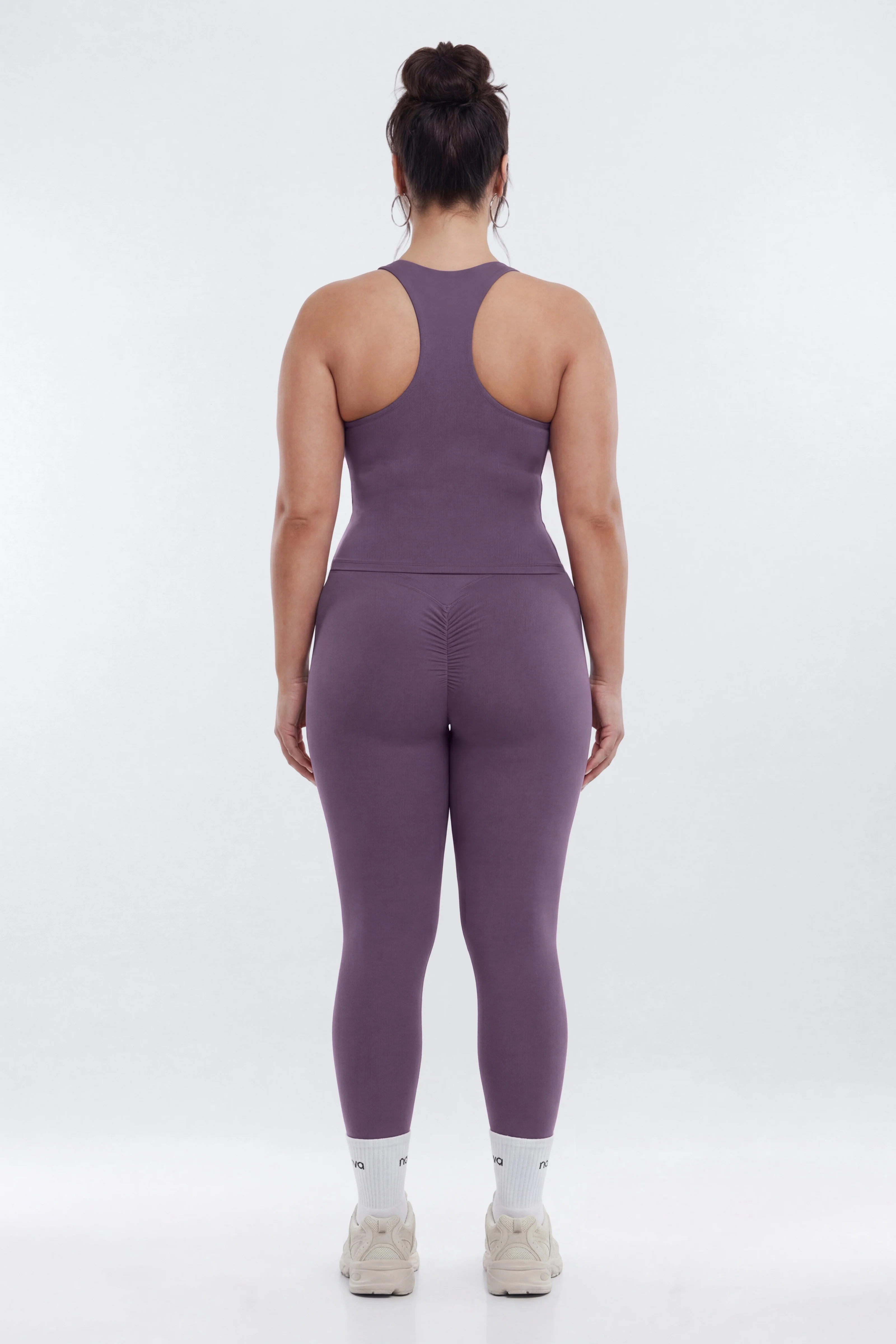 CloudForm™ Racer Back Sports Top - Iris - Image 7
