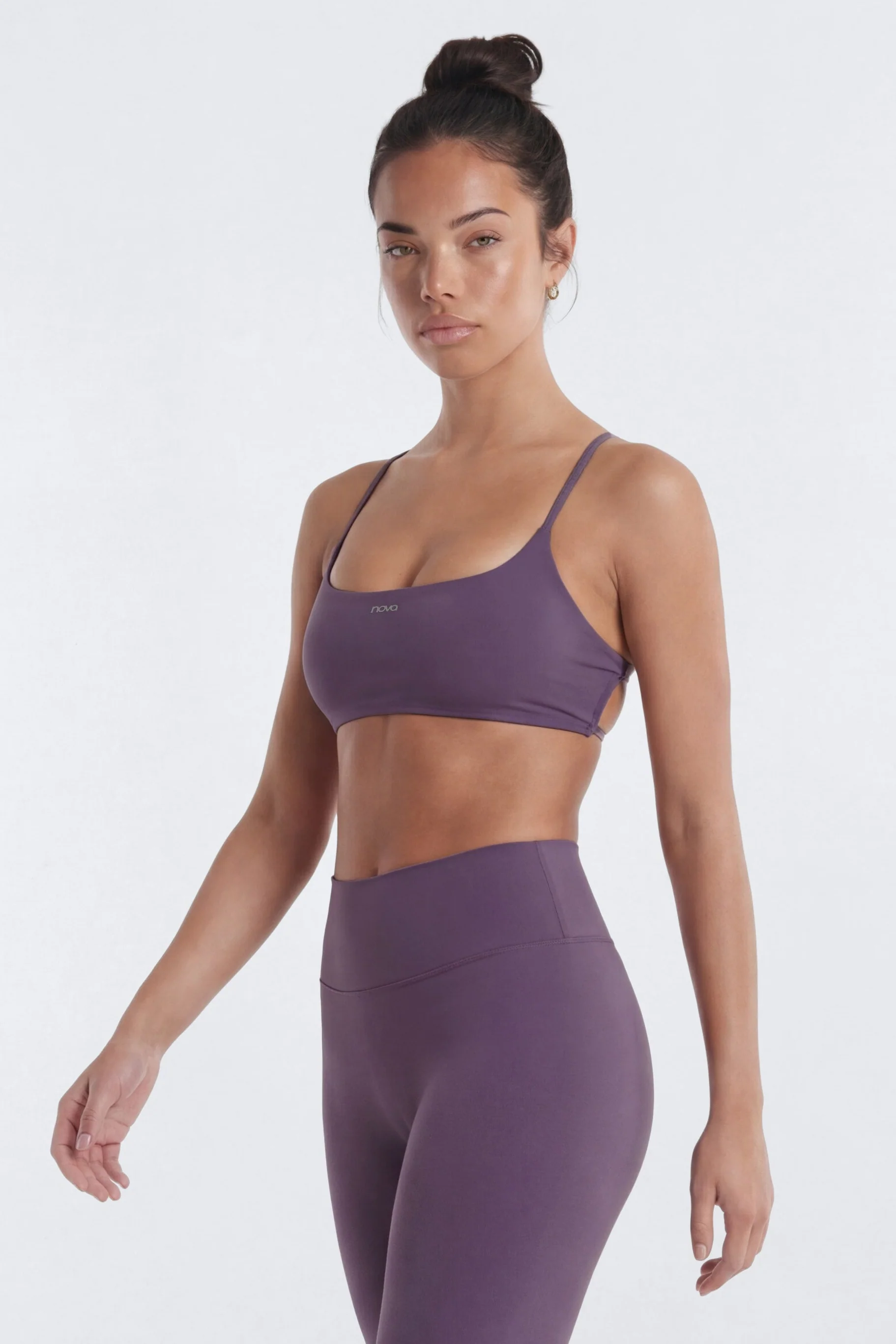 CloudForm™ Strappy Back Sports Bra - Iris