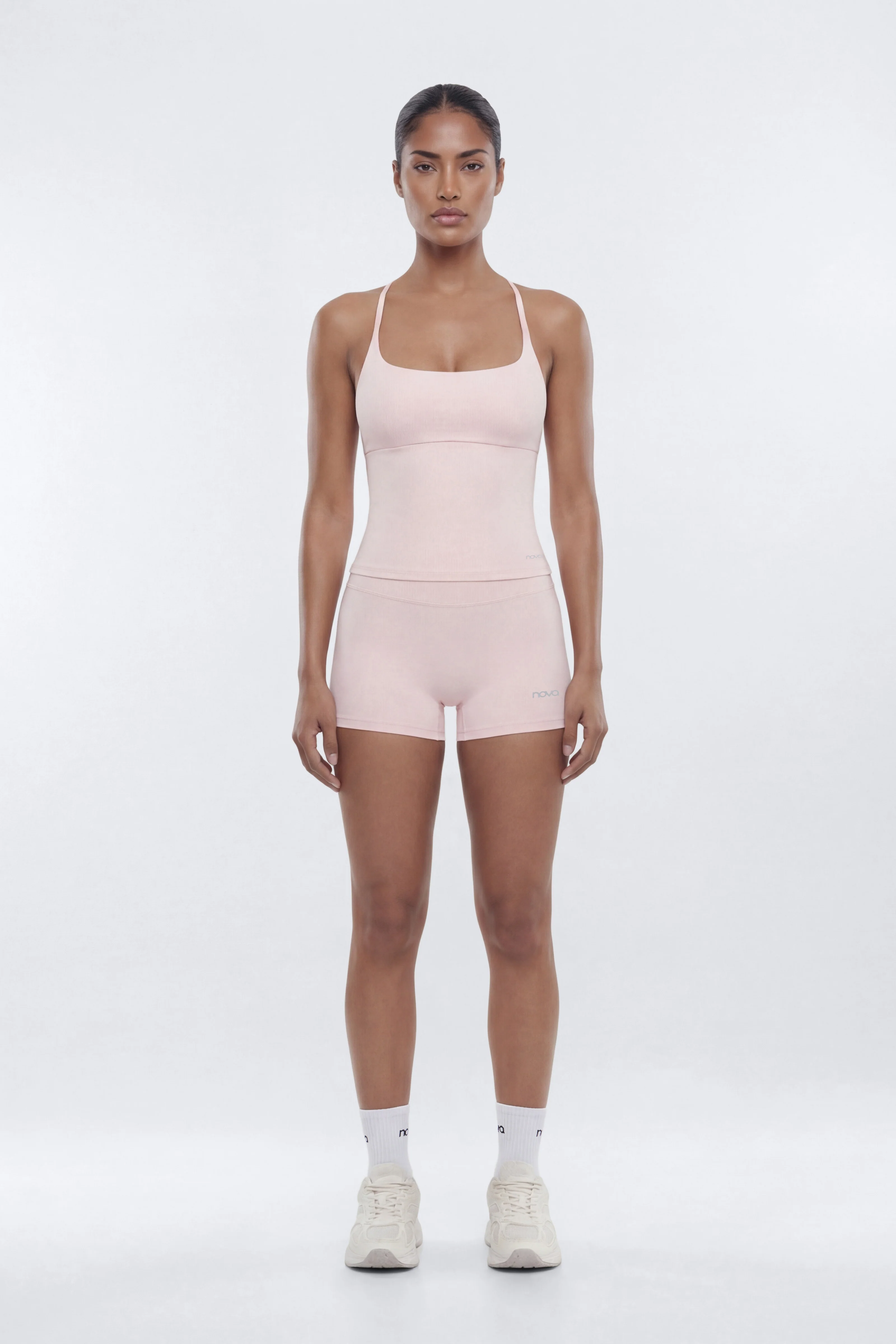 CloudForm™ Y Back Sports Top - Blush - Image 3