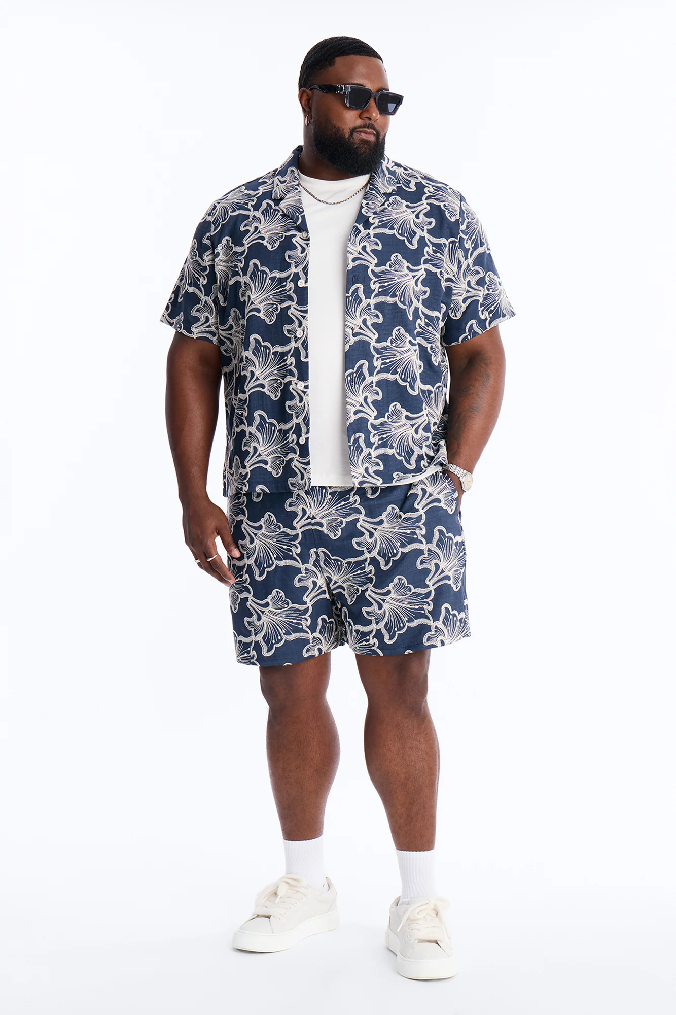 Coastal Drift Short - Navy - Image 6