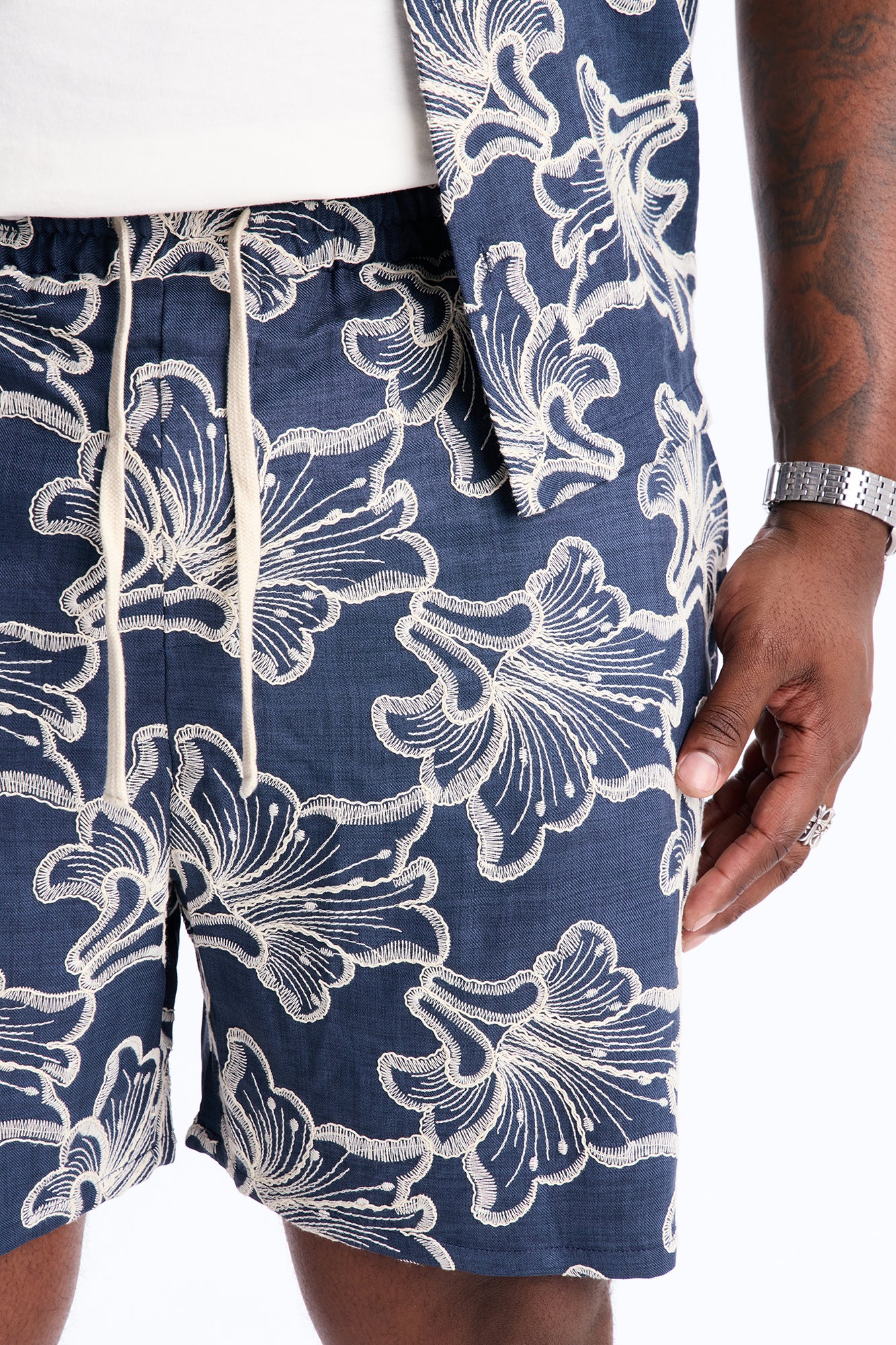 Coastal Drift Short - Navy - Image 7