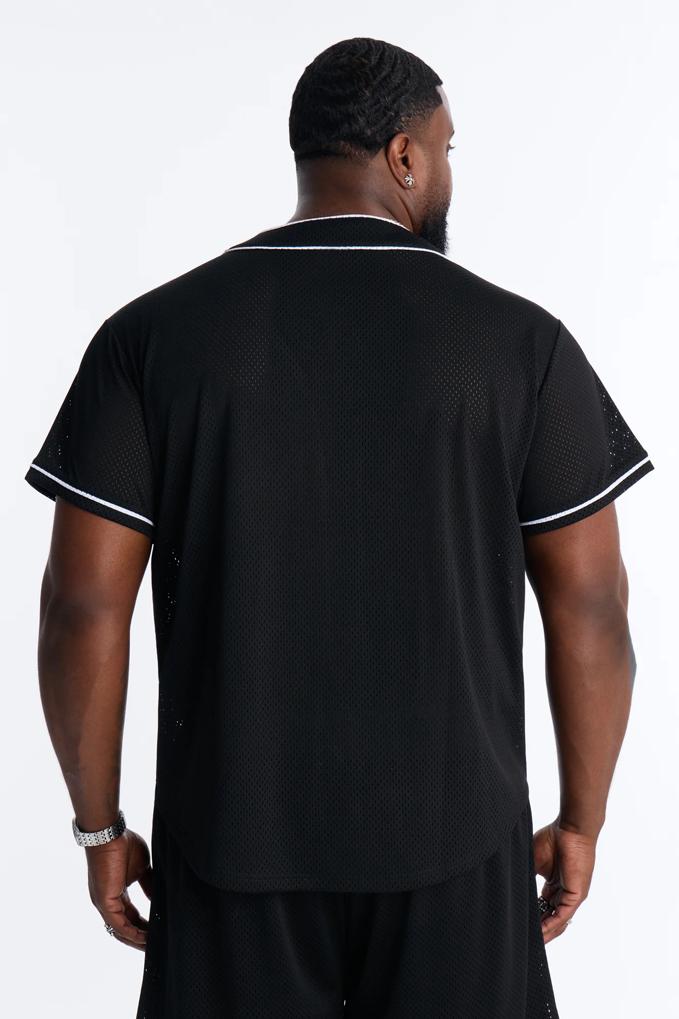 Coca Cola Patch Baseball Jersey - Black - Image 8