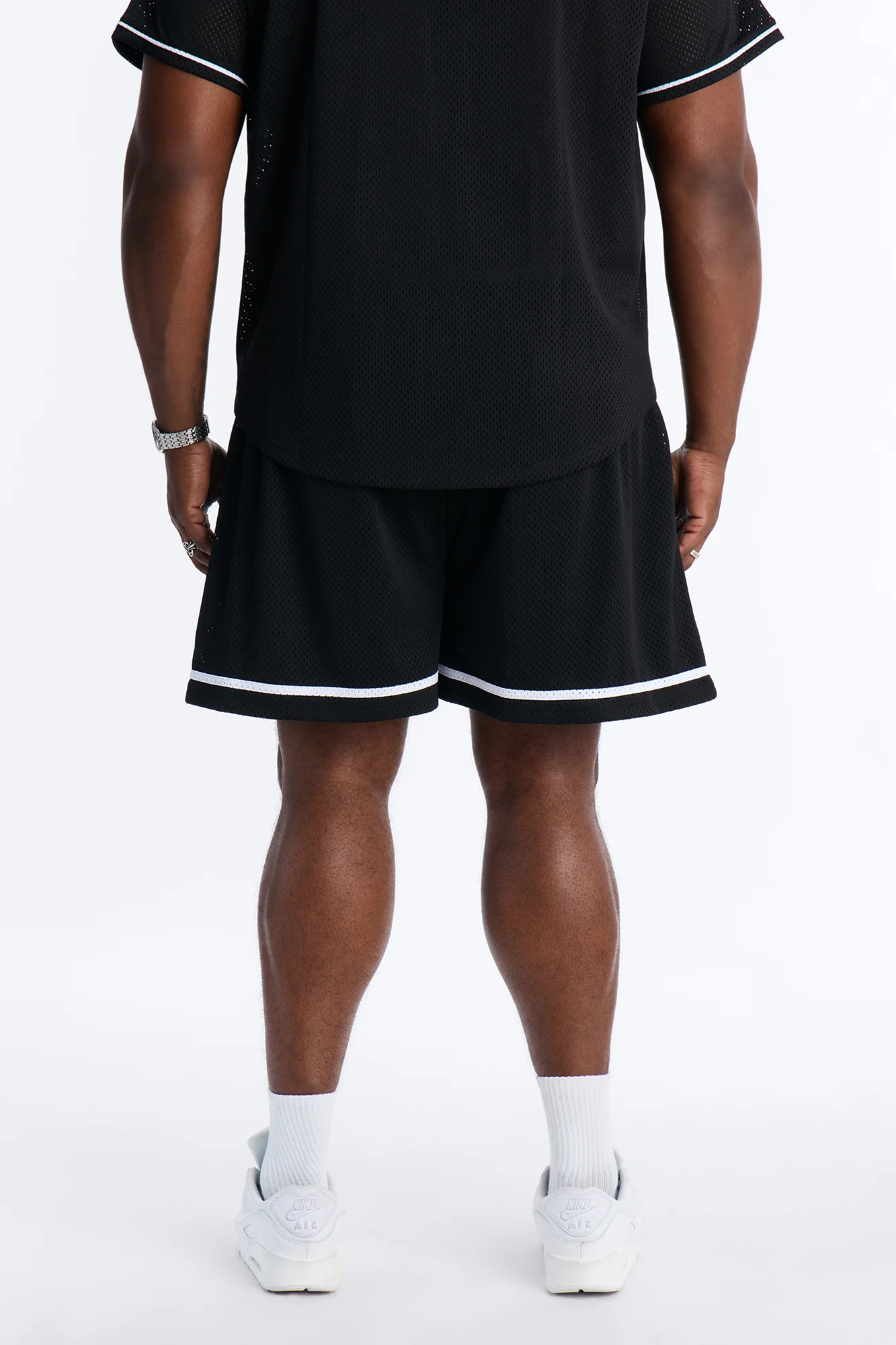 Coca Cola Patch Mesh Short - Black - Image 8