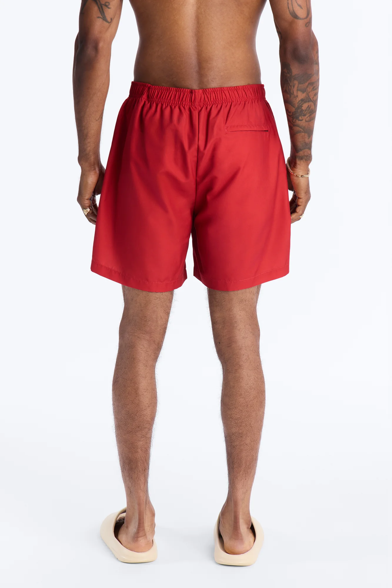 Coca Cola Swim Trunk 7″ - Red - Image 4