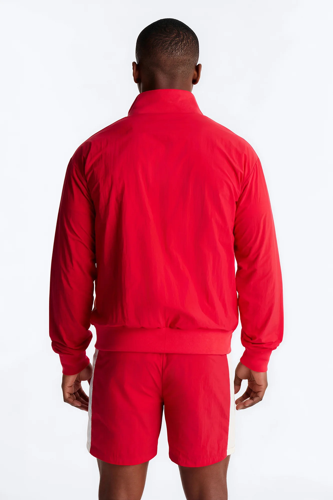Coca Cola Warm Up Track Jacket - Red/combo - Image 4