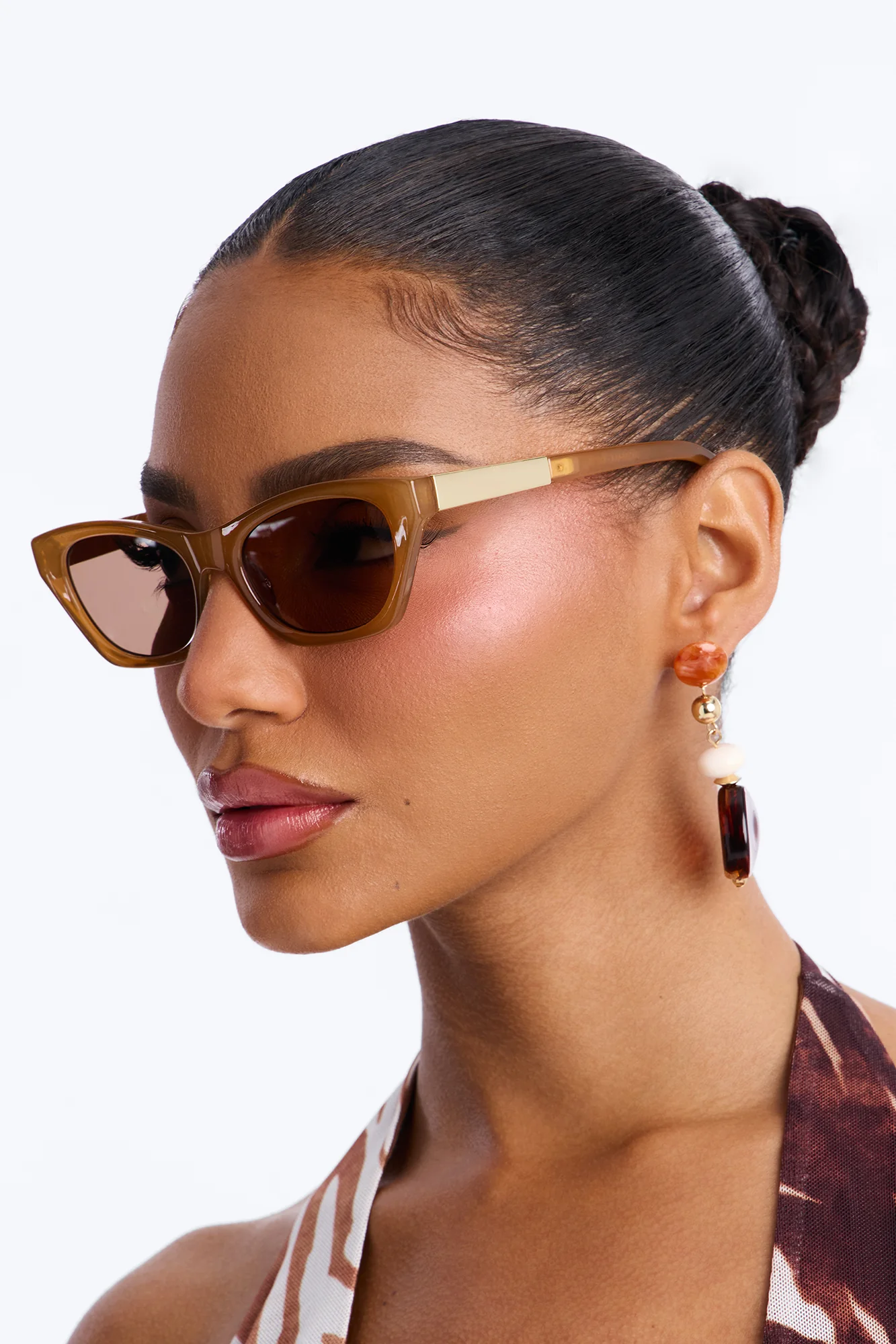Coconut Kiss Sunglasses - Nude - Image 2