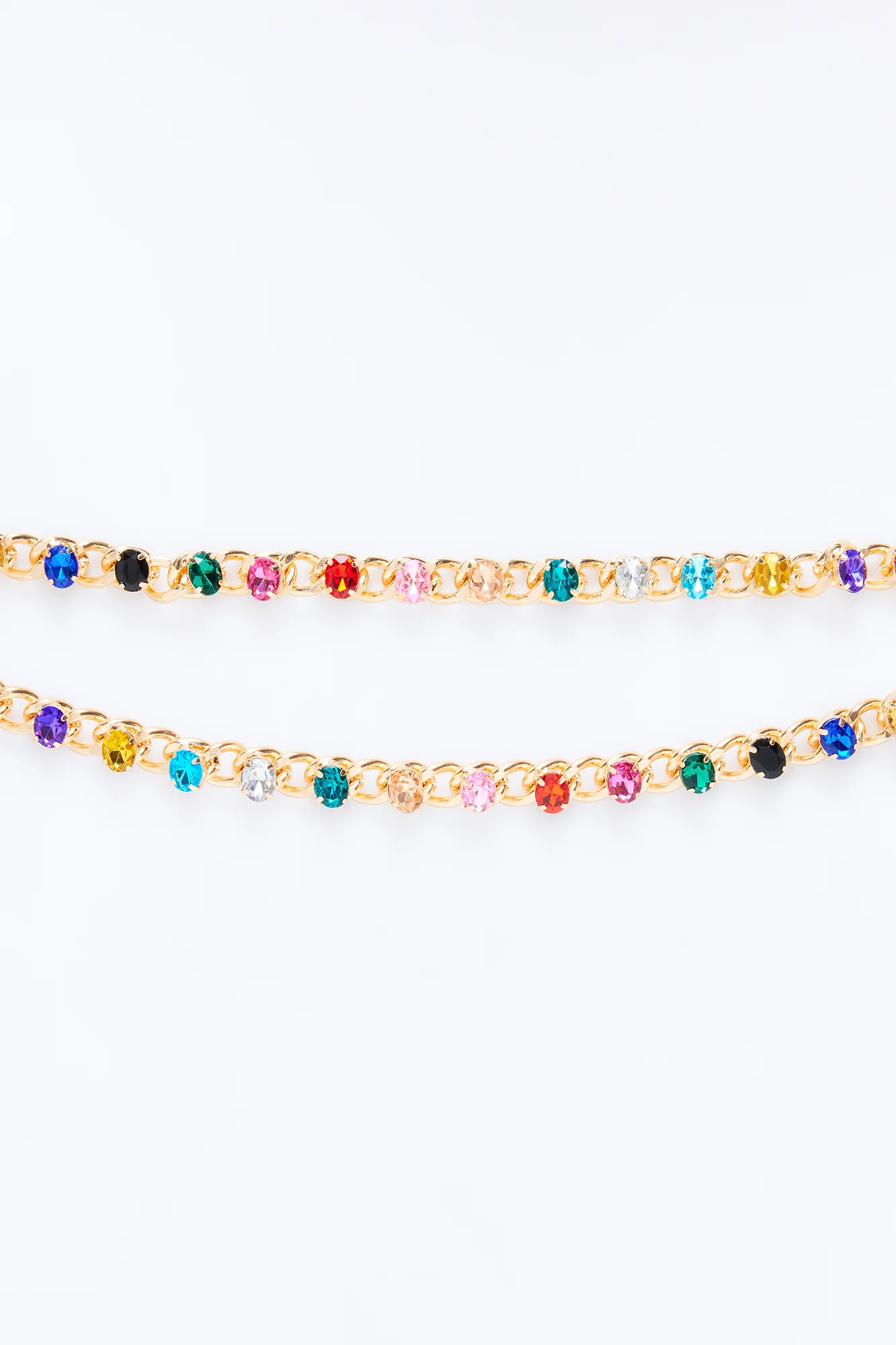 Colors Of The Sun Chain Belt - Gold - Image 4