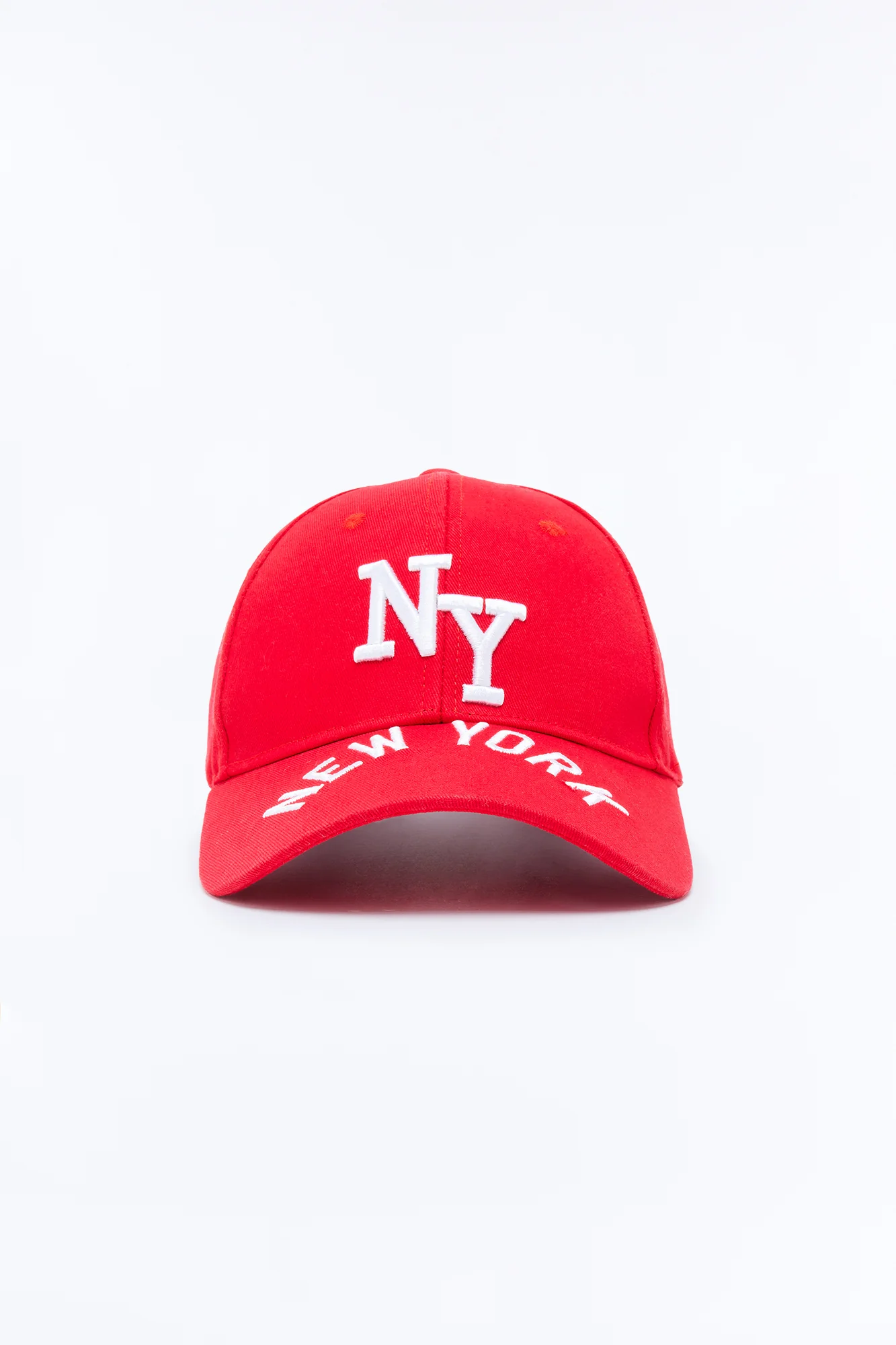Come At Me NY Baseball Hat - Red - Image 3