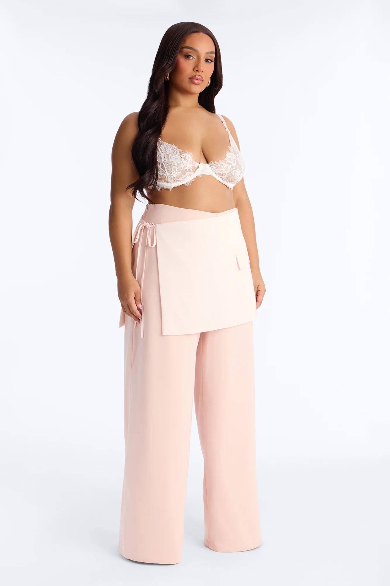 Command Attention Skirt Pant - Light Pink - Image 6