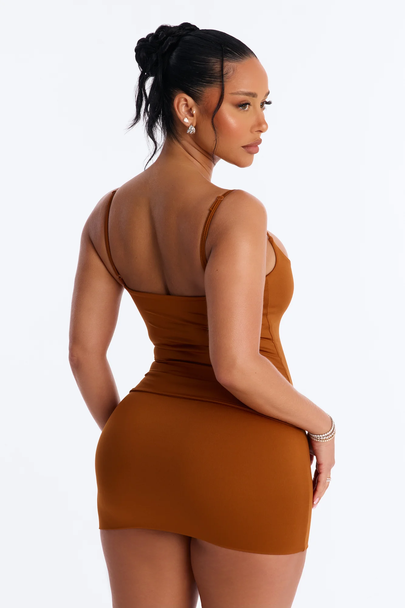 Contour Double Lined Cami Top - Copper - Image 4