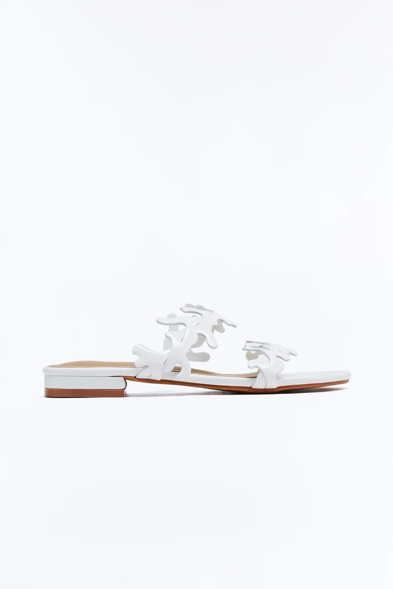 Coral Seas Slides - White