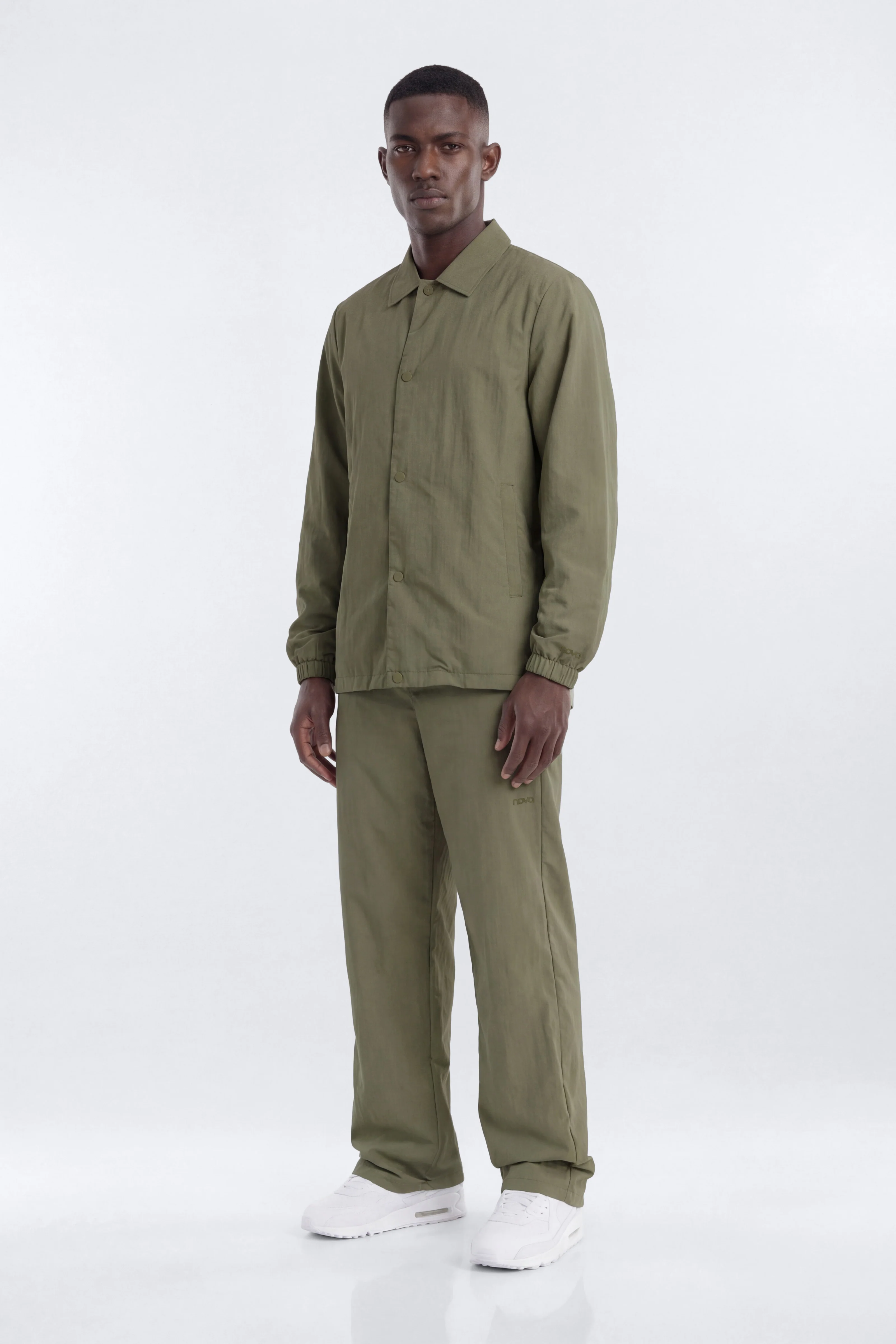 CoreNylon Active Coach's Jacket - Moss