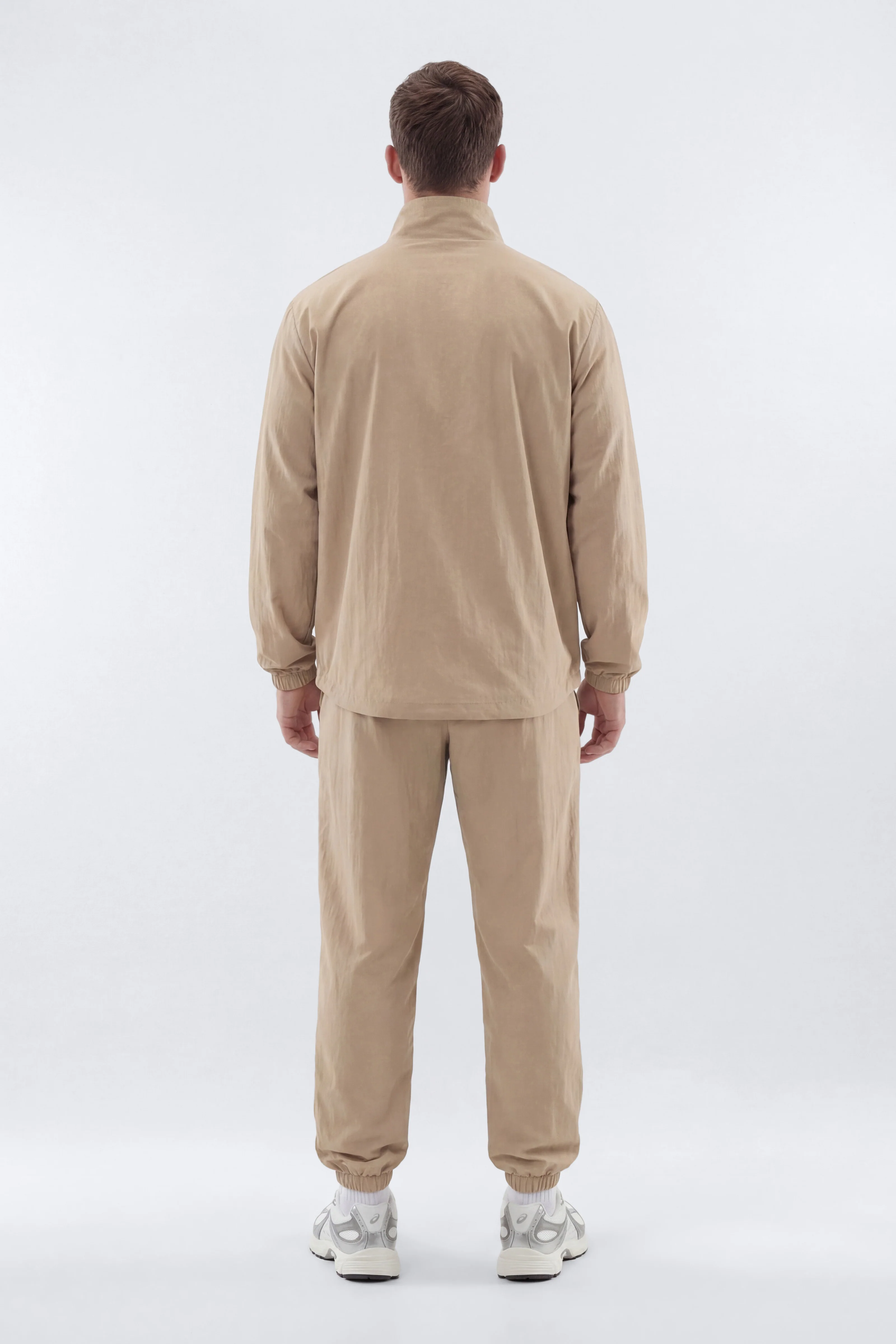 CoreNylon Half Zip Jacket - Taupe - Image 3