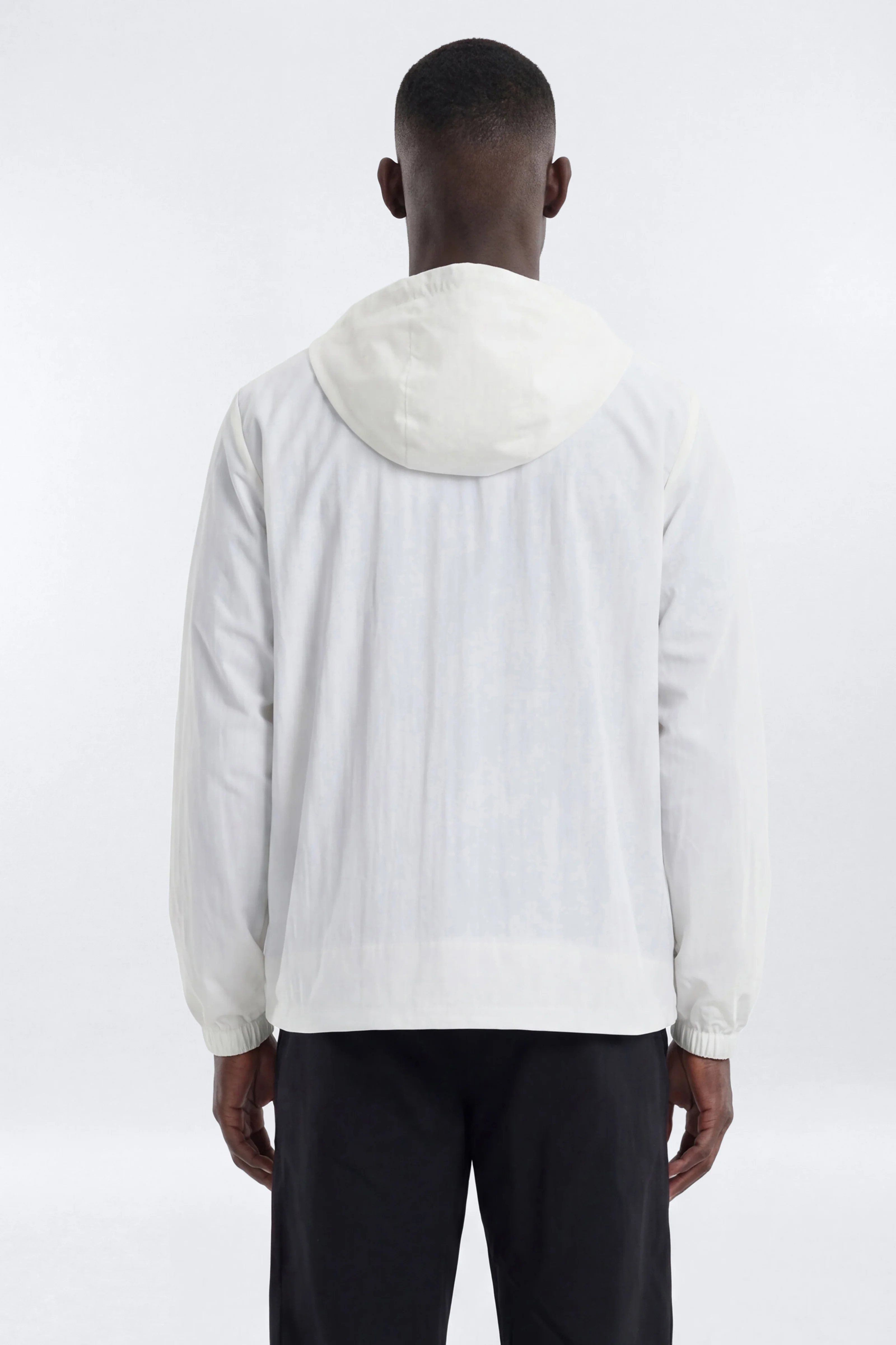 CoreNylon Hooded Full Zip Jacket - Bright White - Image 5