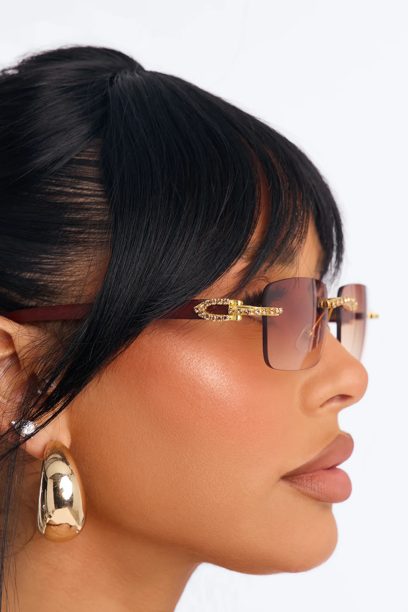 Corner Bar Sunglasses - Brown - Image 2