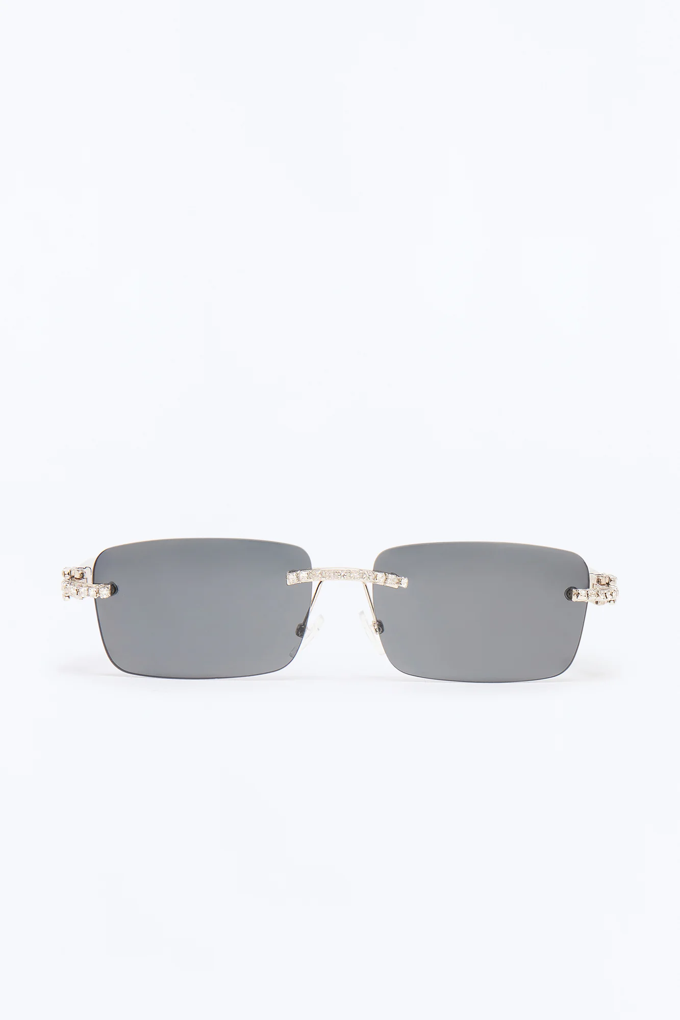 Corner Bar Sunglasses - Silver/Black - Image 3