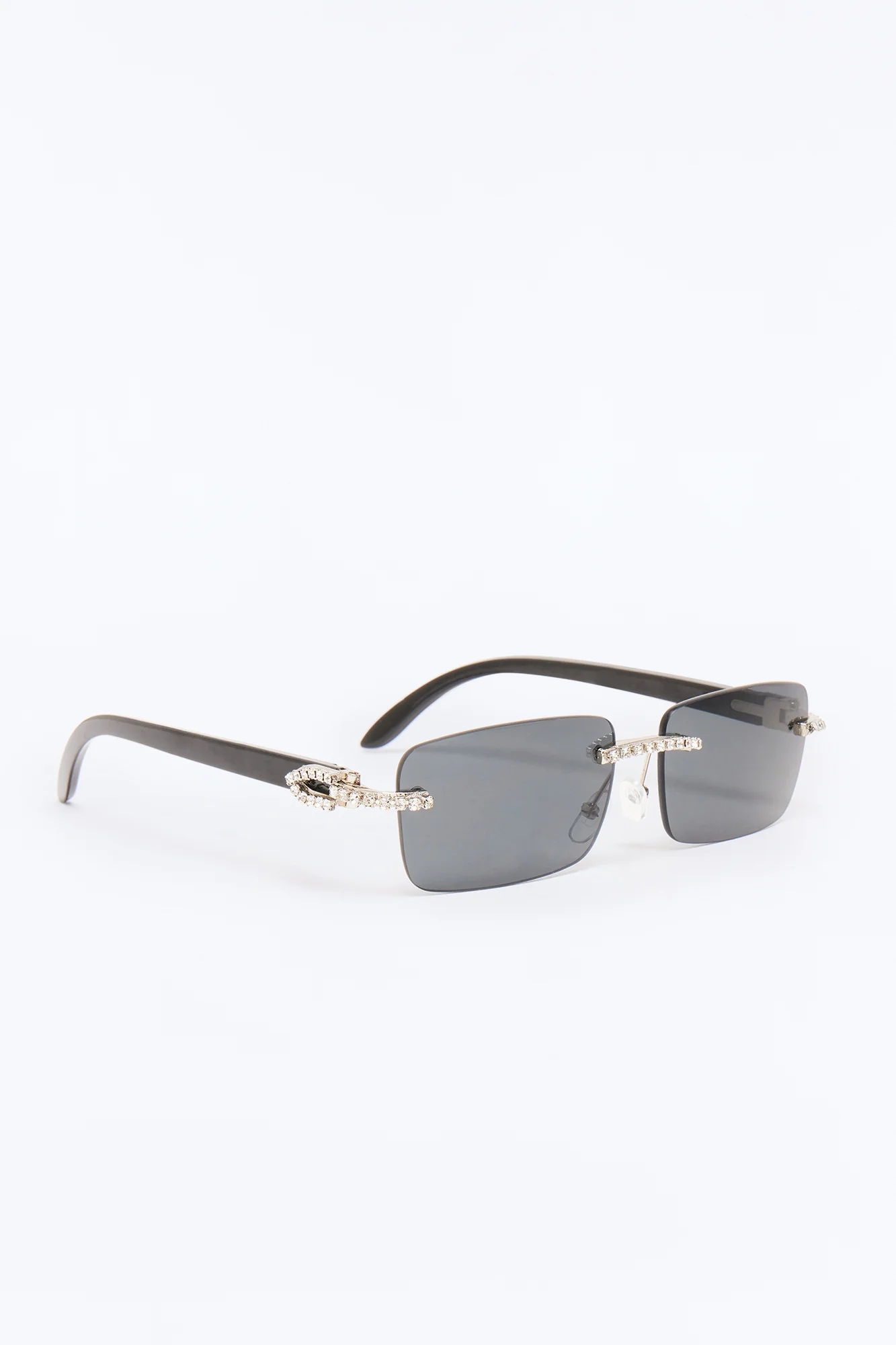 Corner Bar Sunglasses - Silver/Black - Image 4