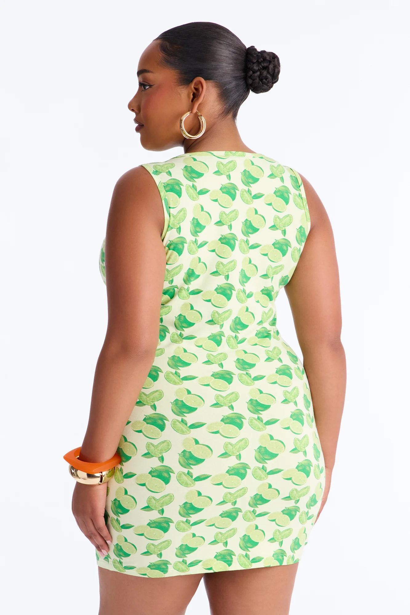 Corona Collection Lime Dress - Green - Image 8