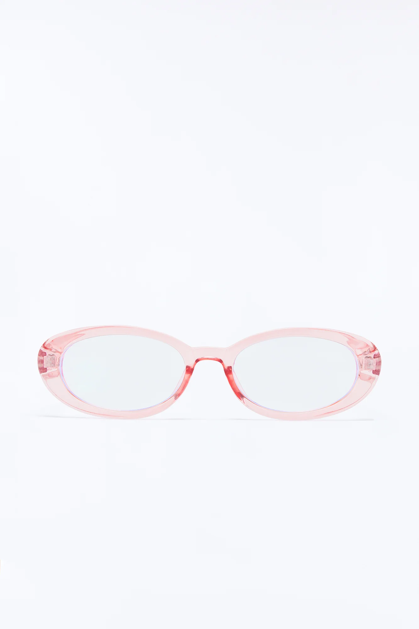 Corporate Baddie Blue Light Glasses - Pink - Image 3