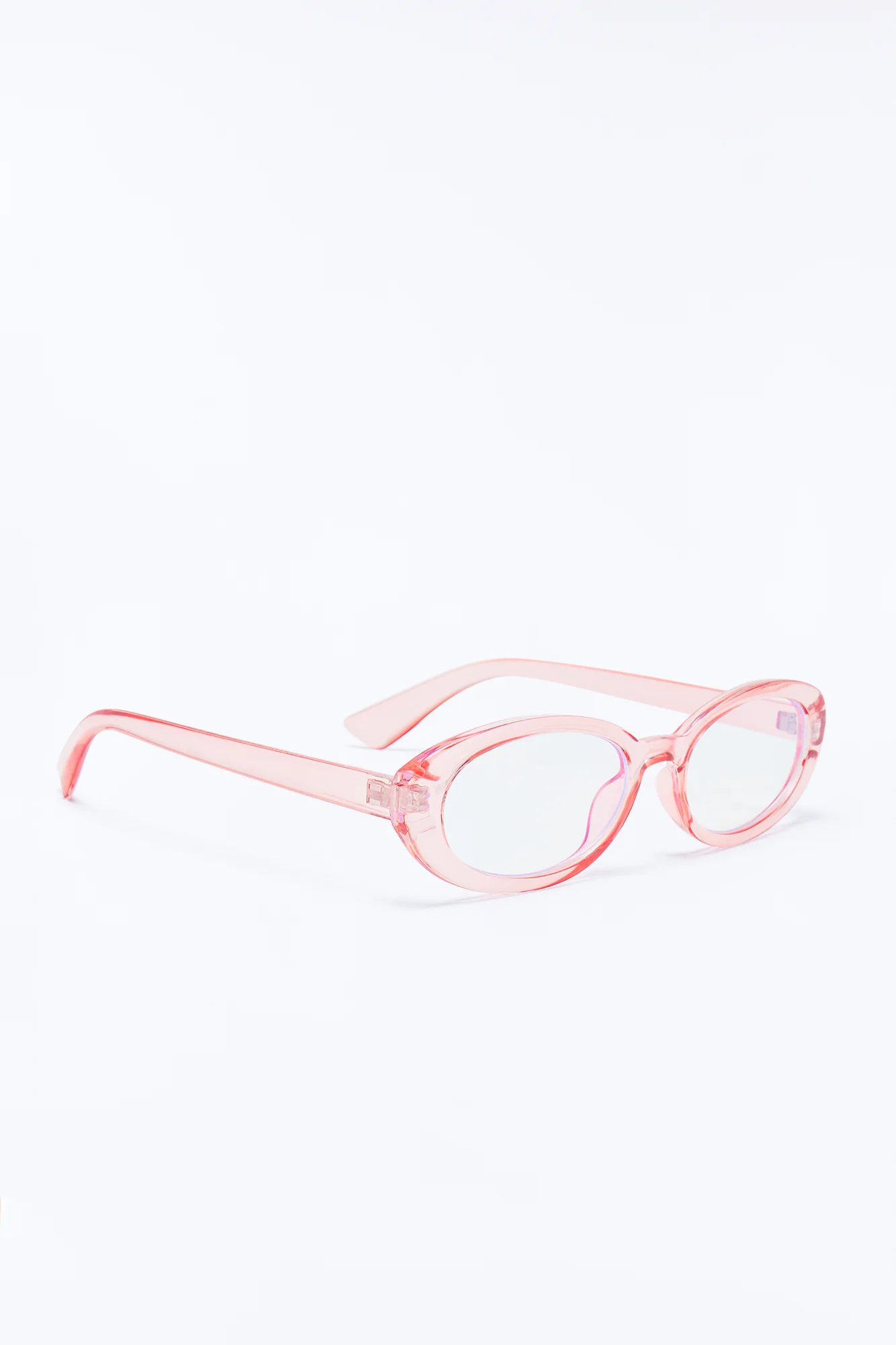 Corporate Baddie Blue Light Glasses - Pink - Image 4