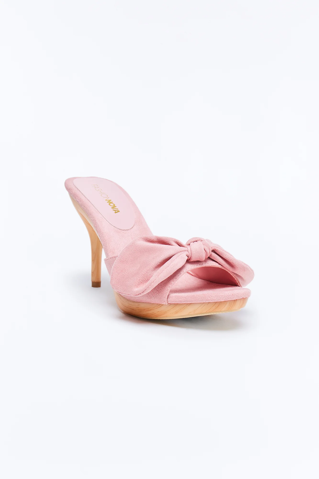 Cortado Bow Stiletto Heels - Pink - Image 2