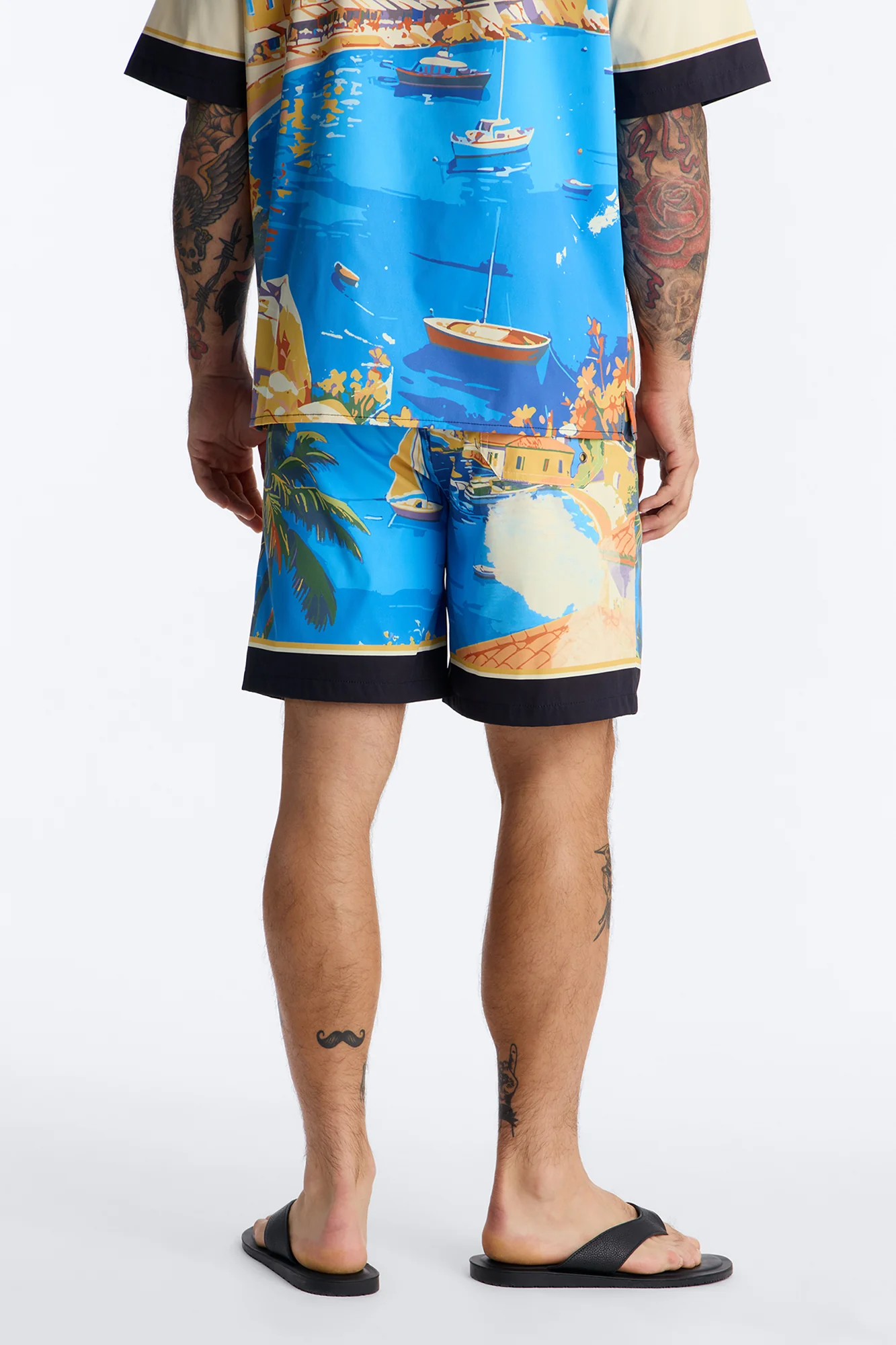 Costa Naples Swim Trunk 7″ - Multi Color - Image 4