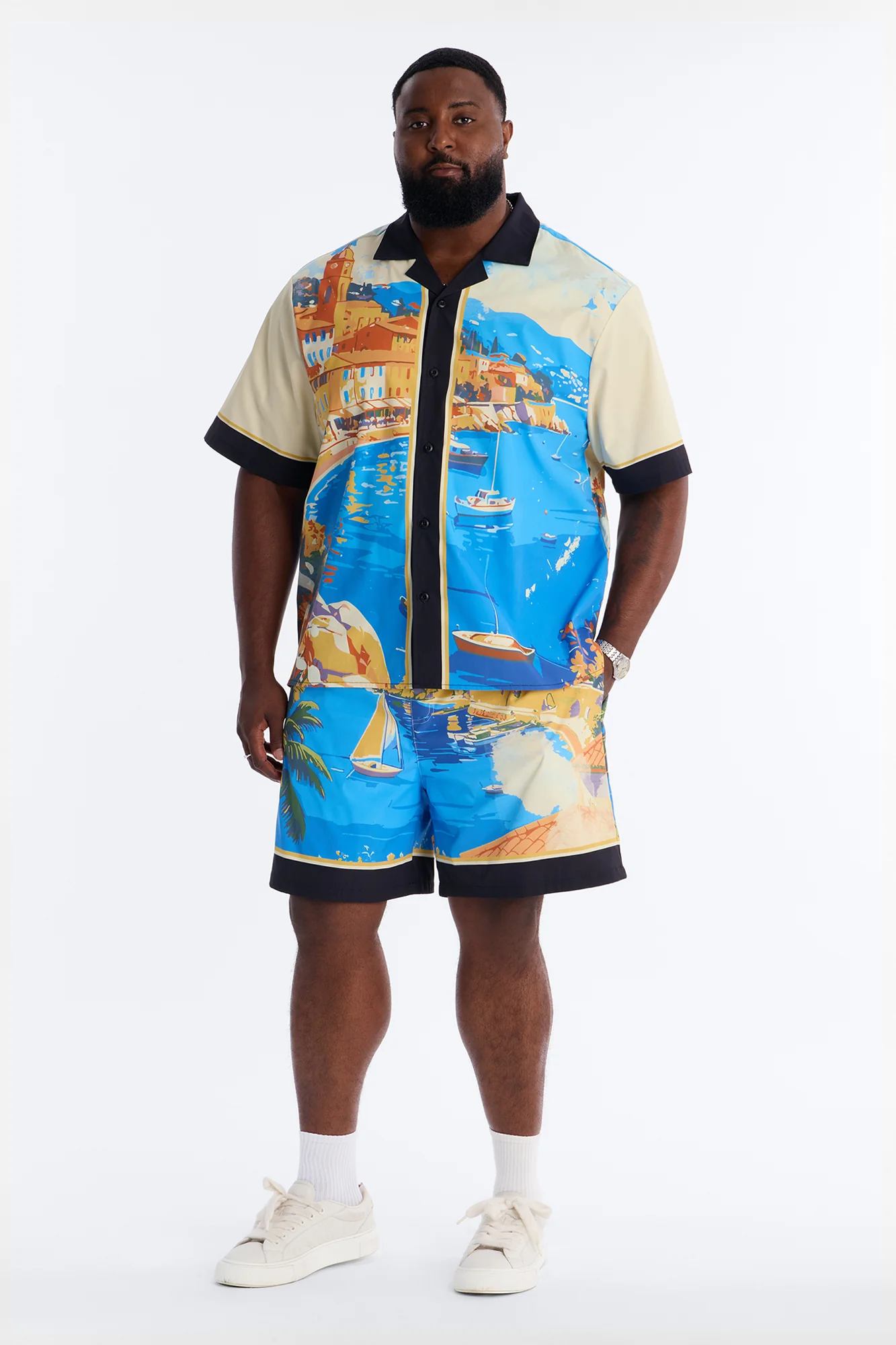 Costa Naples Swim Trunk 7″ - Multi Color - Image 6