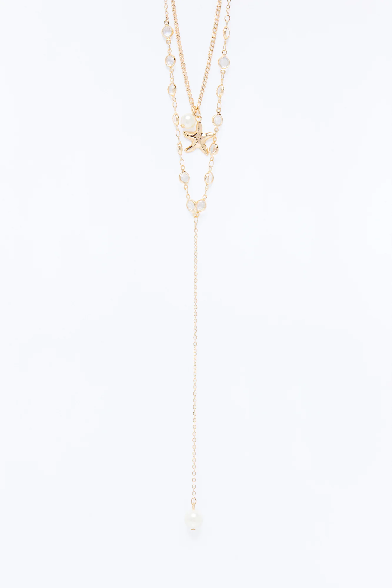 Crazy About You Lariat Necklace - Gold - Image 3