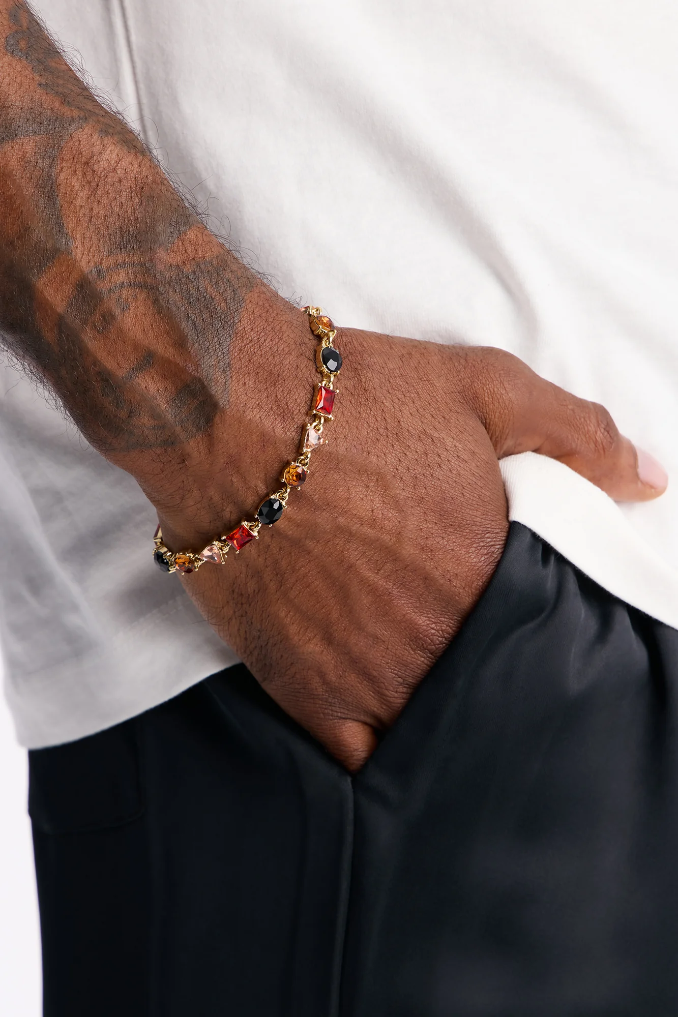 Crimson Fever Bracelet - Gold