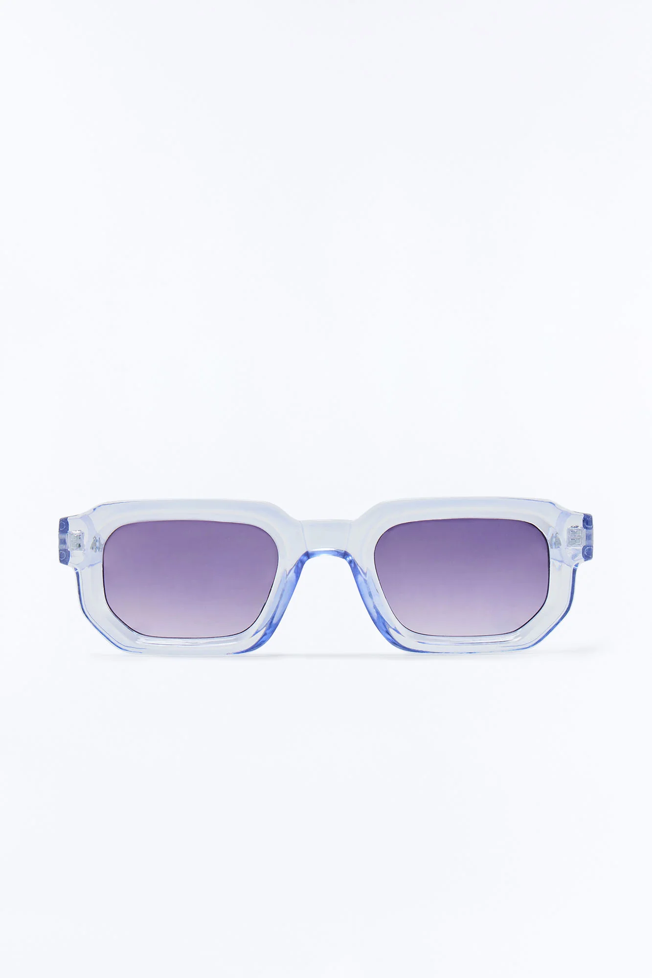 Crisp Cool Square Sunglasses - Blue - Image 3