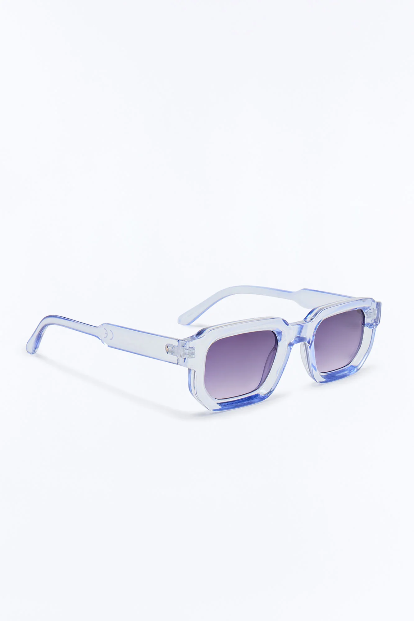 Crisp Cool Square Sunglasses - Blue - Image 4