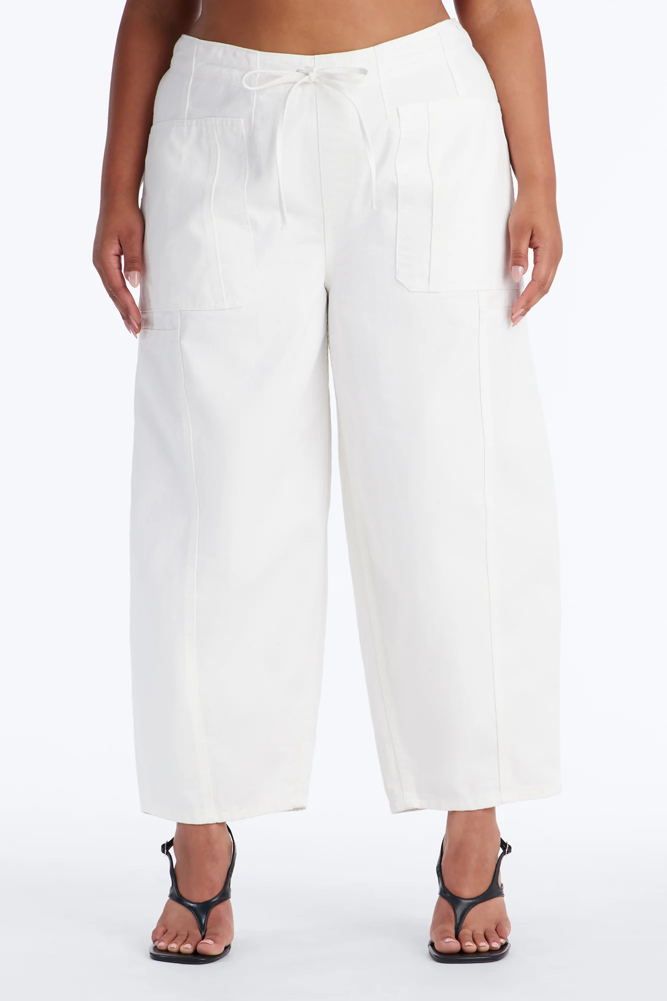 Cruise By Twill Barrel Pant 30″ - White - Image 6