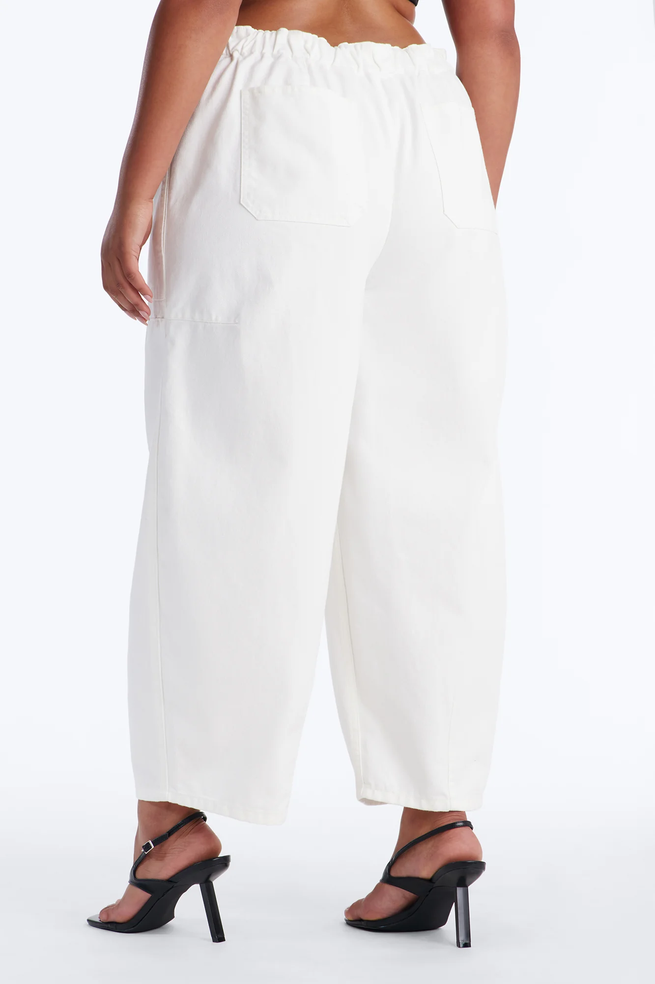 Cruise By Twill Barrel Pant 30″ - White - Image 7