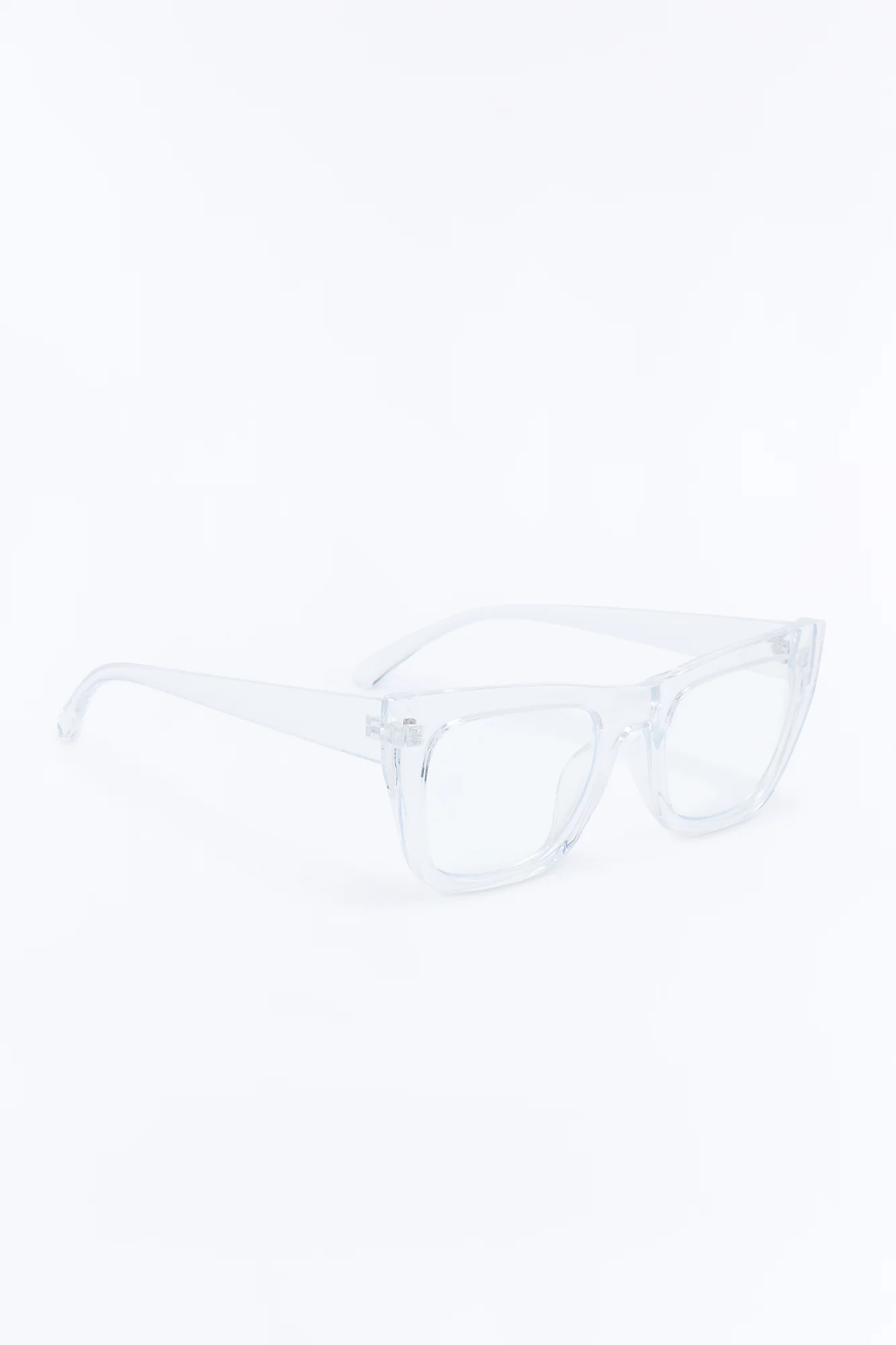 Crystal Clear Persuasion Blue Light Day Glasses - Clear - Image 2