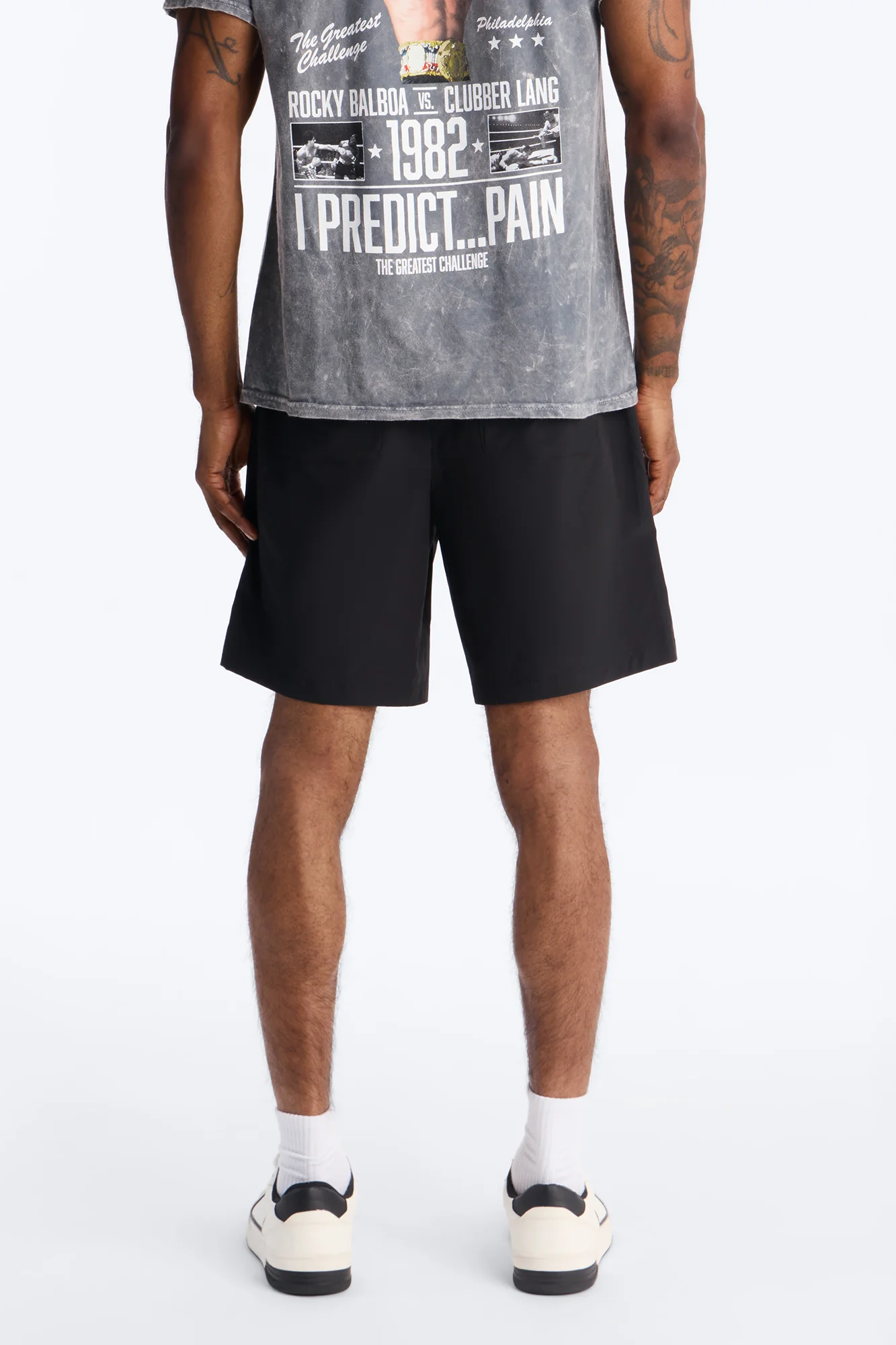 Culture Creator Double Drawstring Short - Black - Image 5