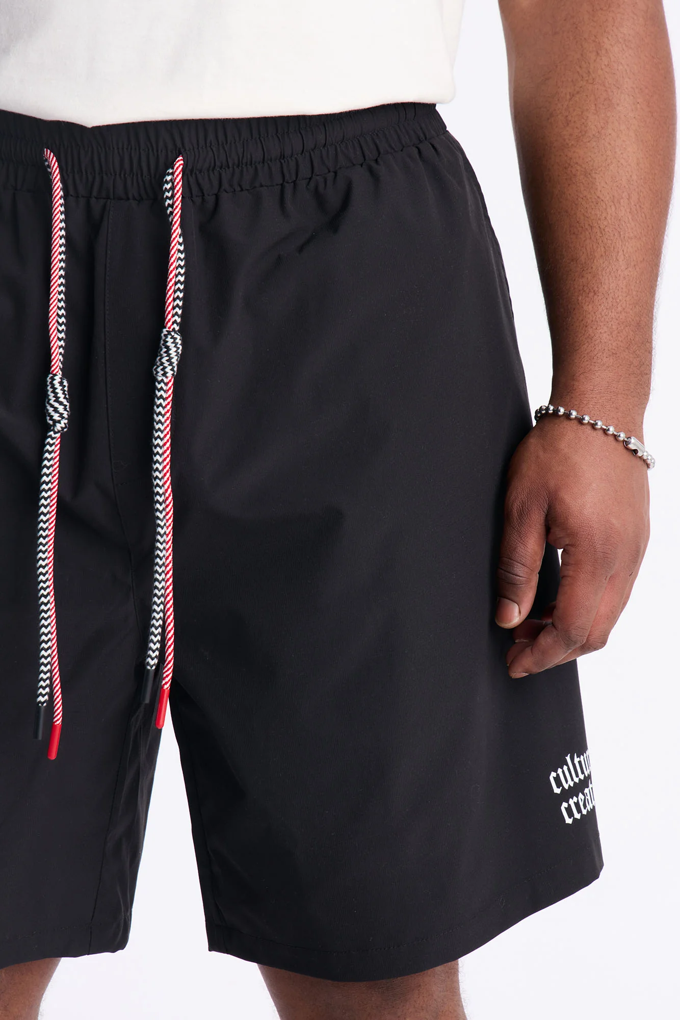 Culture Creator Double Drawstring Short - Black - Image 8