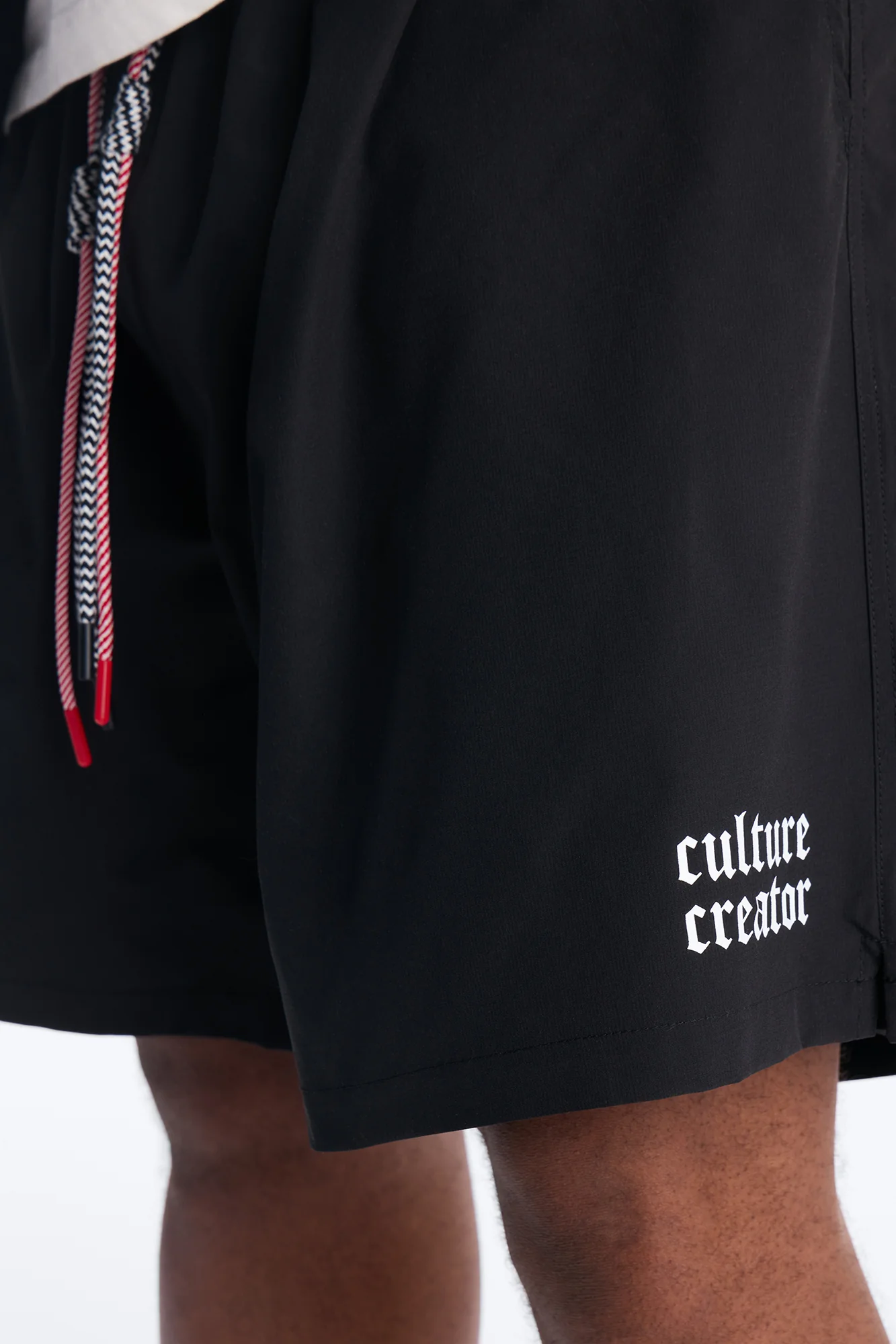 Culture Creator Double Drawstring Short - Black - Image 9