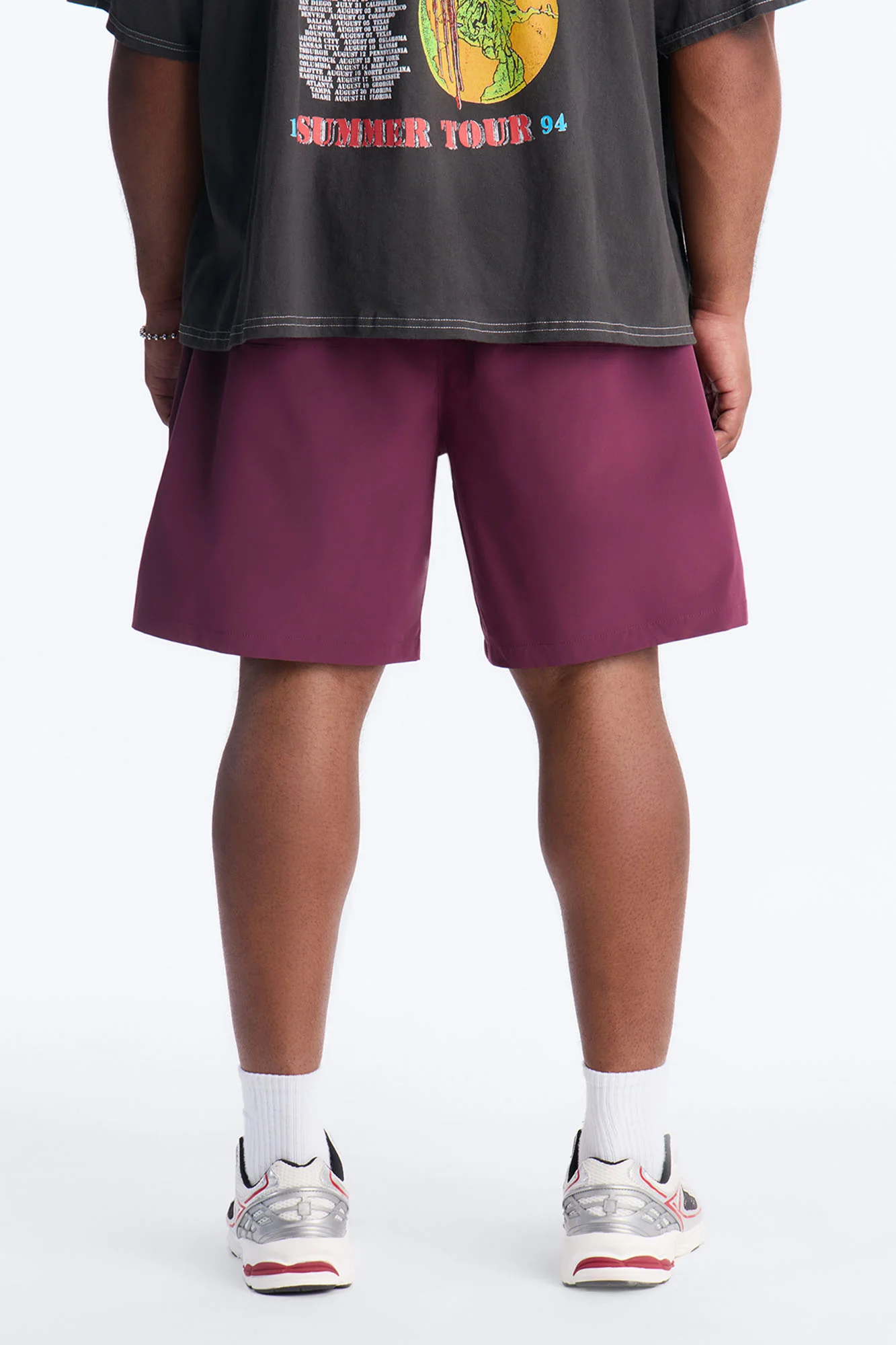 Culture Creator Double Drawstring Short - Purple - Image 10