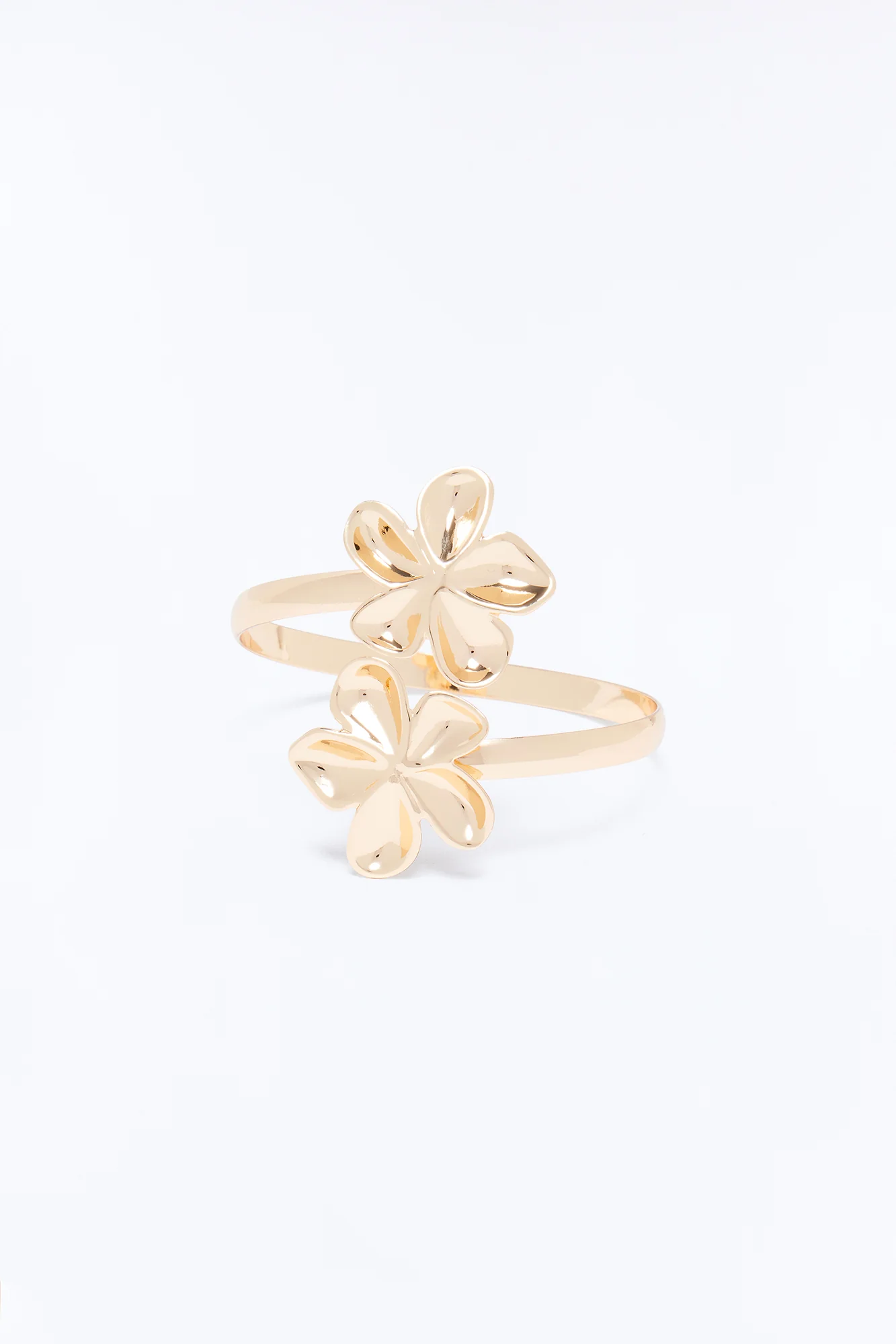 Daisy Arm Cuff - Gold - Image 2
