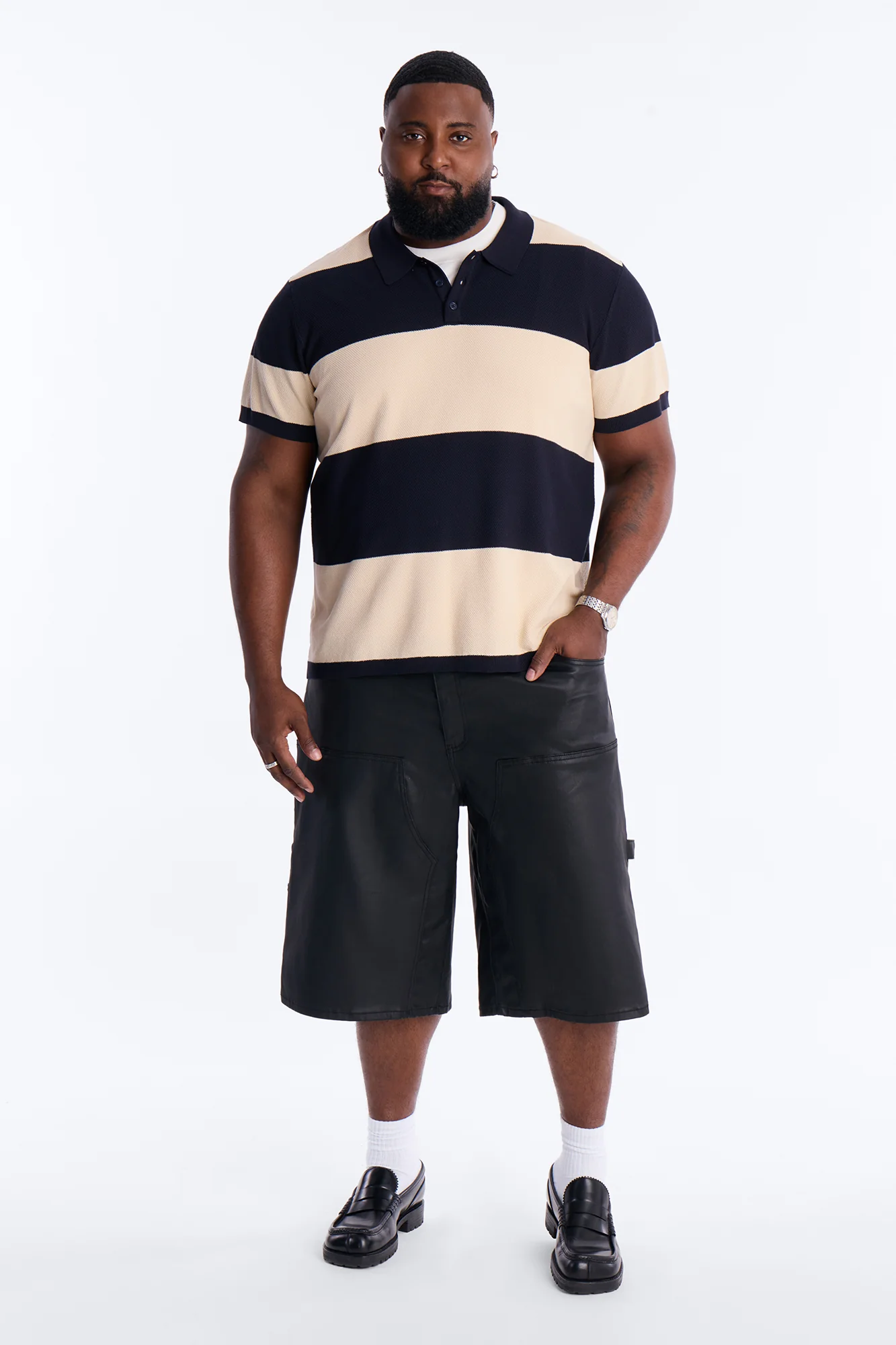 Dapper Dean Polo - Navy - Image 5