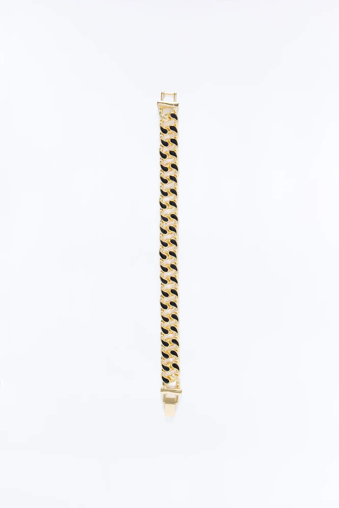 Dark Heat Chain Bracelet - Gold - Image 3