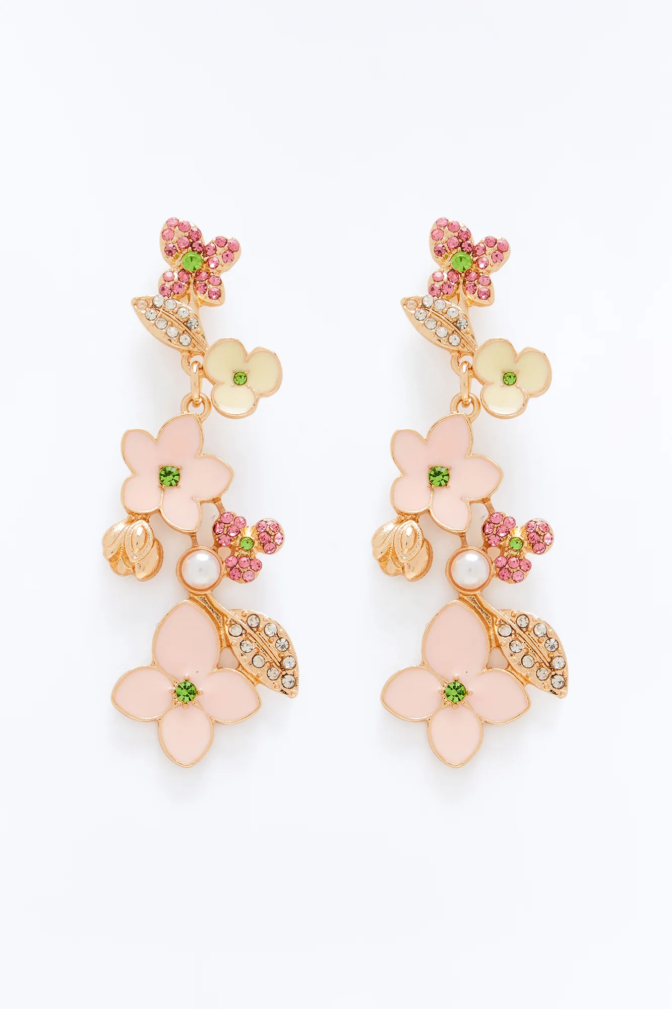 Darling You Drop Earrings - Pink/combo - Image 3