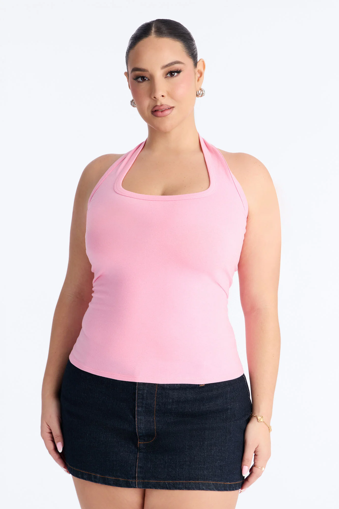 Day In The Life Halter Top - Bubblegum Pink - Image 5
