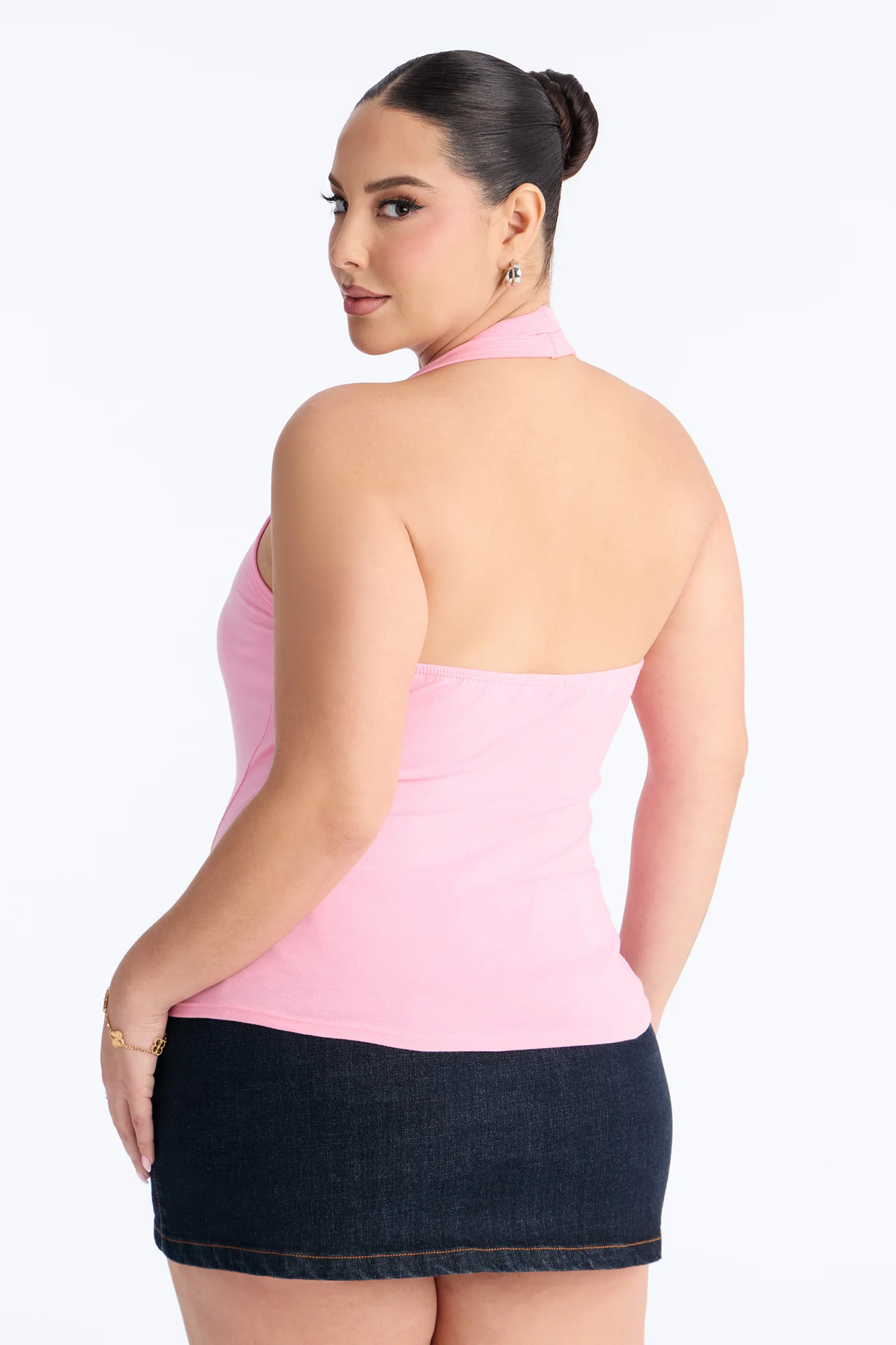 Day In The Life Halter Top - Bubblegum Pink - Image 8