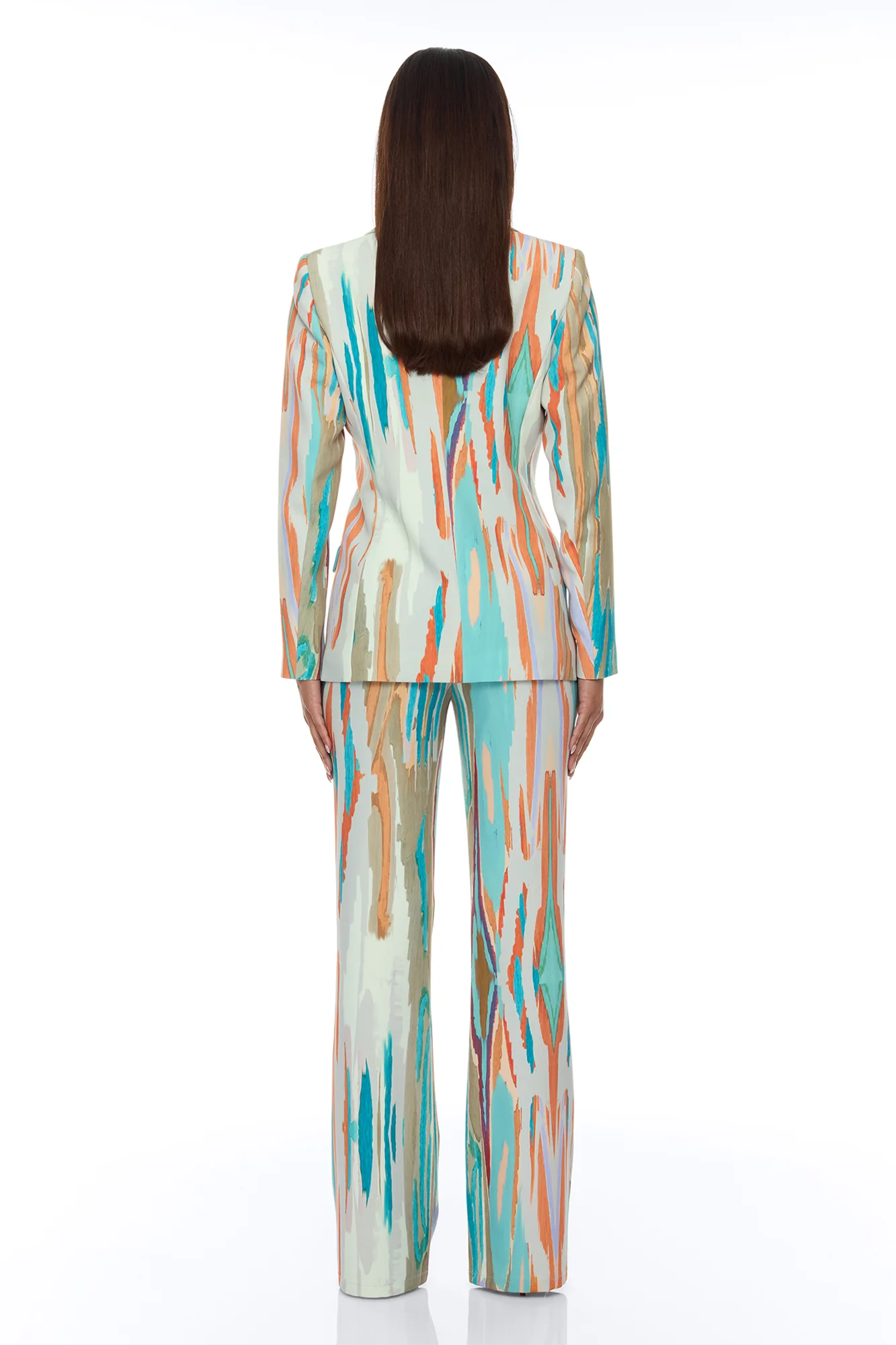 Daydreaming Pant Set - Turquoise/combo - Image 4