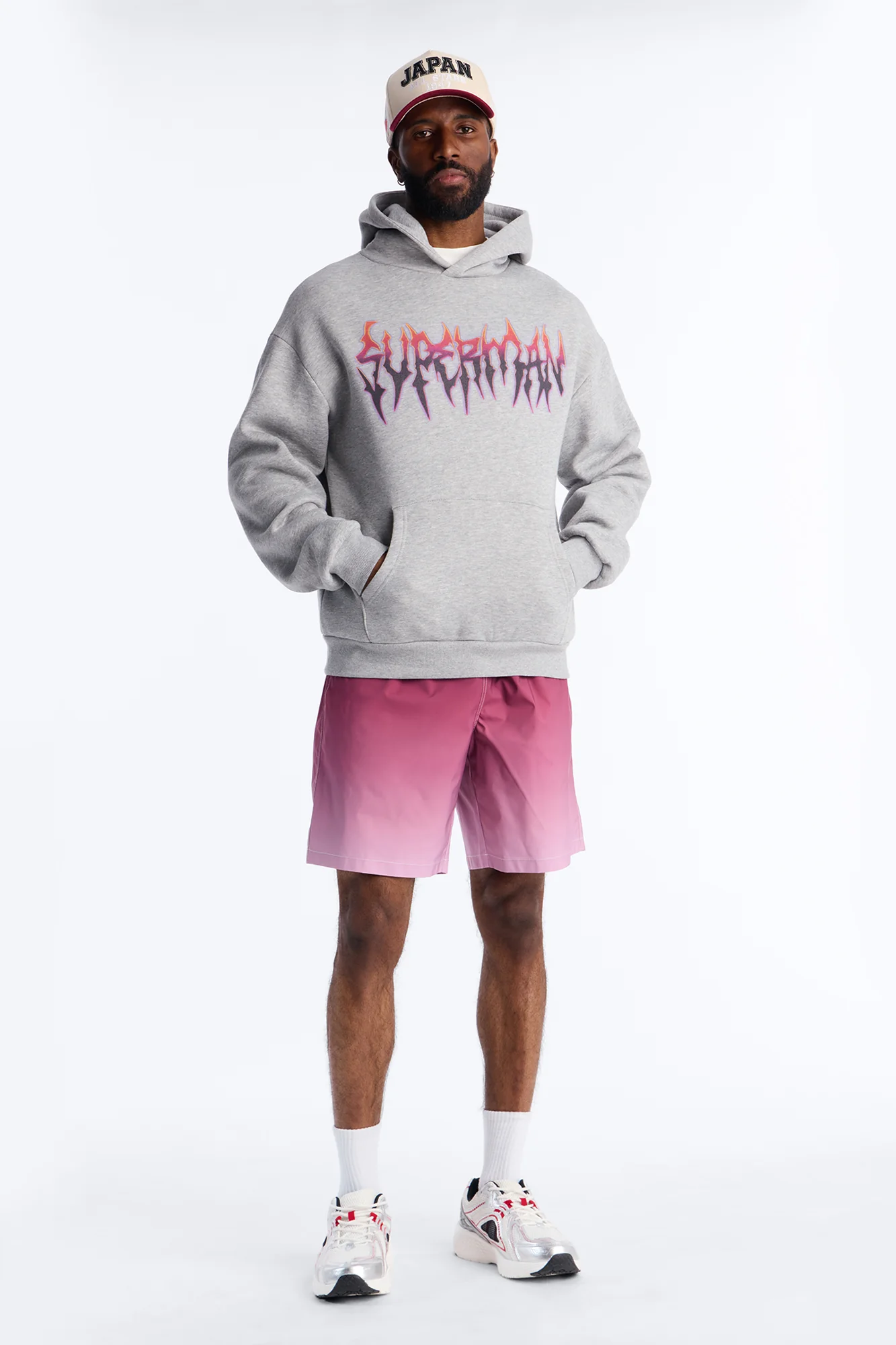 DC Superman Fury Hoodie - Heather Grey - Image 2
