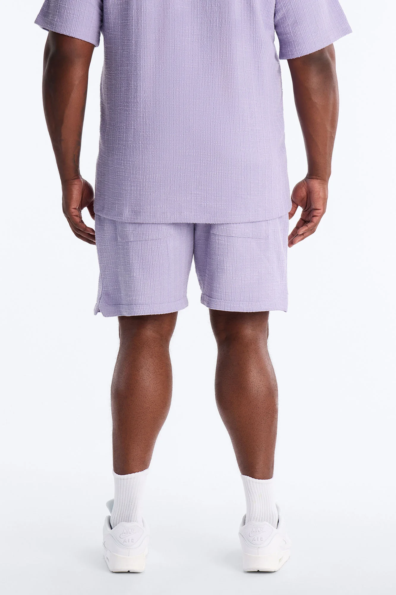 Dean Textured Short - Lavender - Image 8