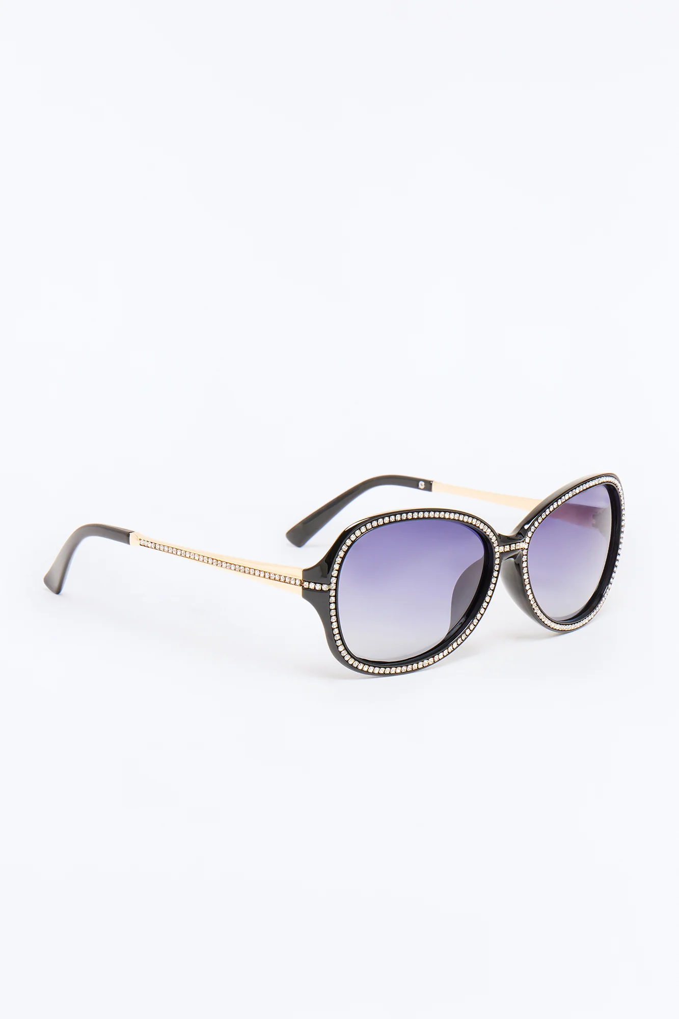 Diamond Daze Sunglasses - Black - Image 4